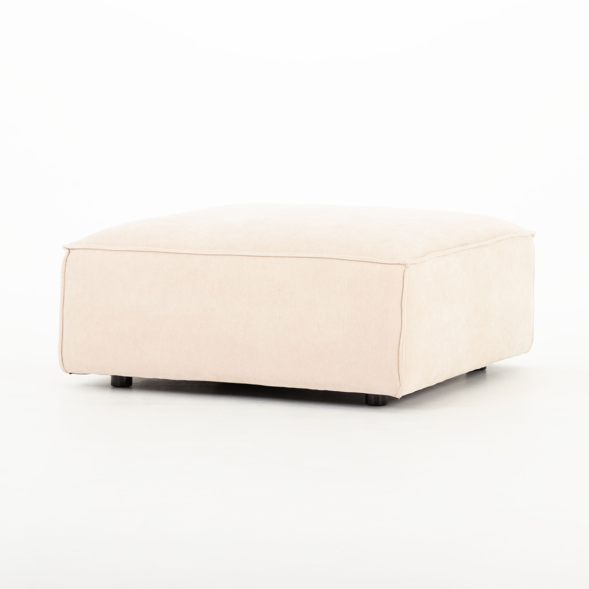 Kinsley 4 Seater Corner Modular Chaise Sofa Left Hand Facing, Natural