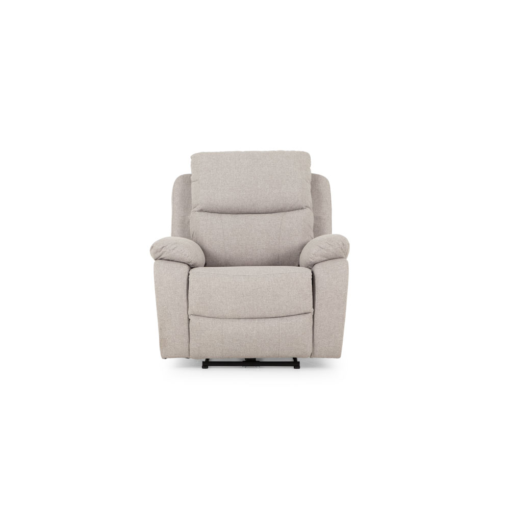 Kyle 3 Seater Electric Recliner + 2 Electric Recliner Chairs, Light Grey
