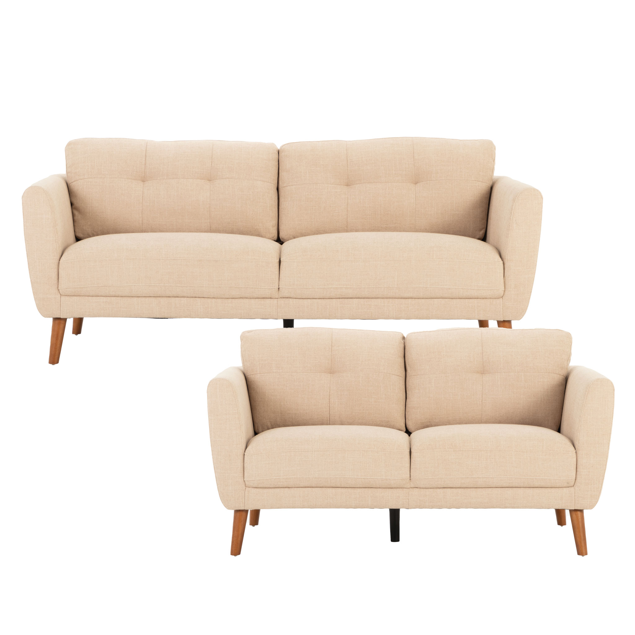 Liam 3 Seater + 2 Seater, Beige
