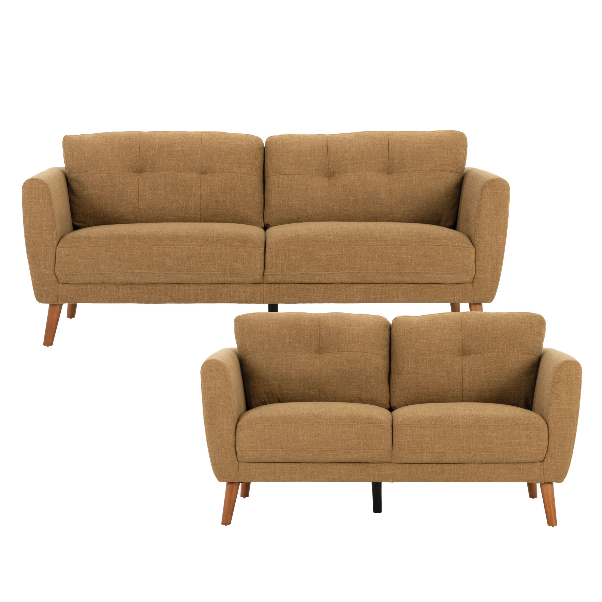 Liam 3 Seater + 2 Seater, Clay