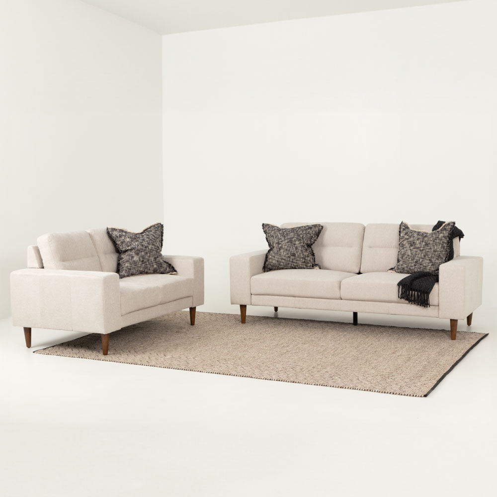 Logan 3 Seater + 2 Seater, Beige