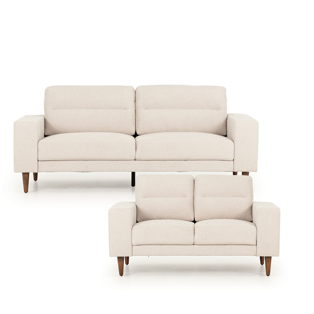 Logan 3 Seater + 2 Seater, Beige