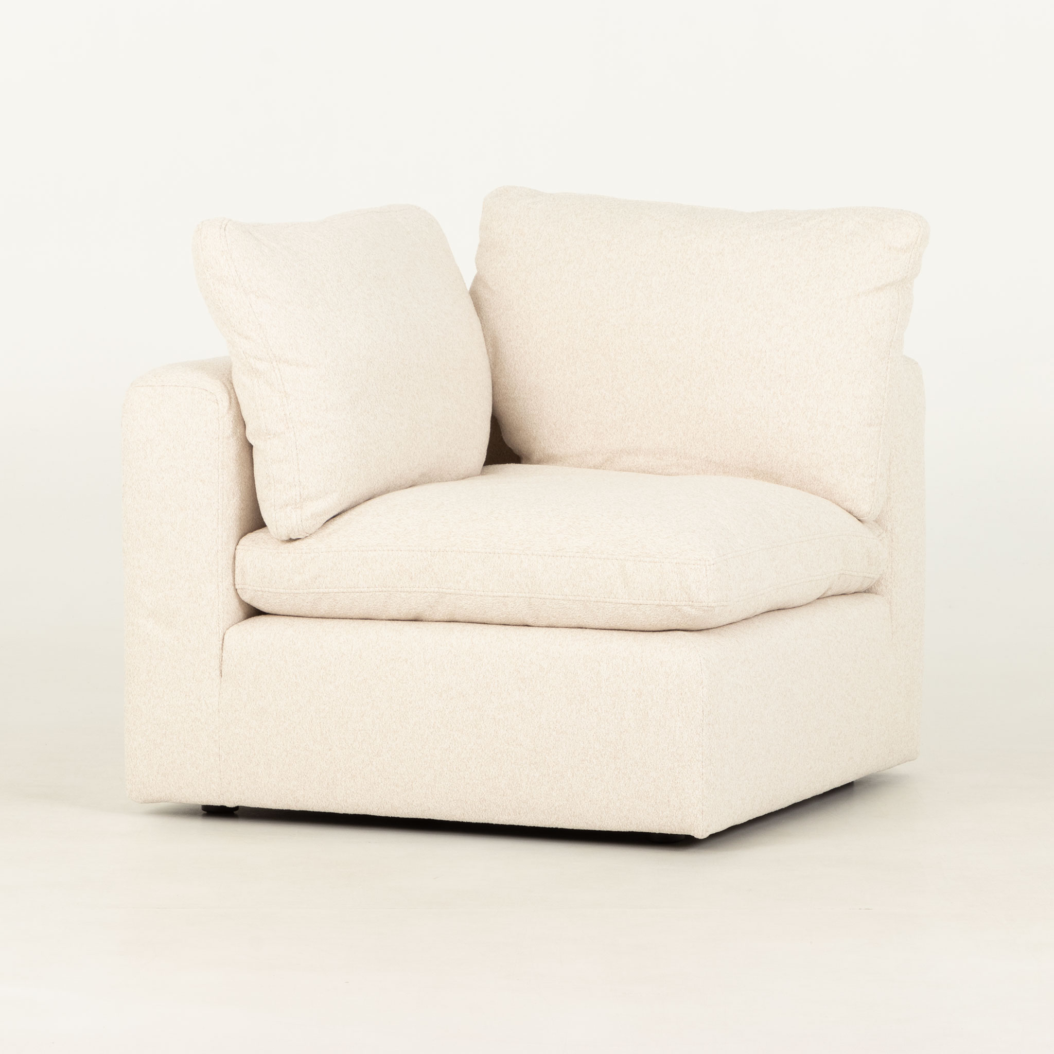 Mallory 3 Seater Modular Sofa, Cream