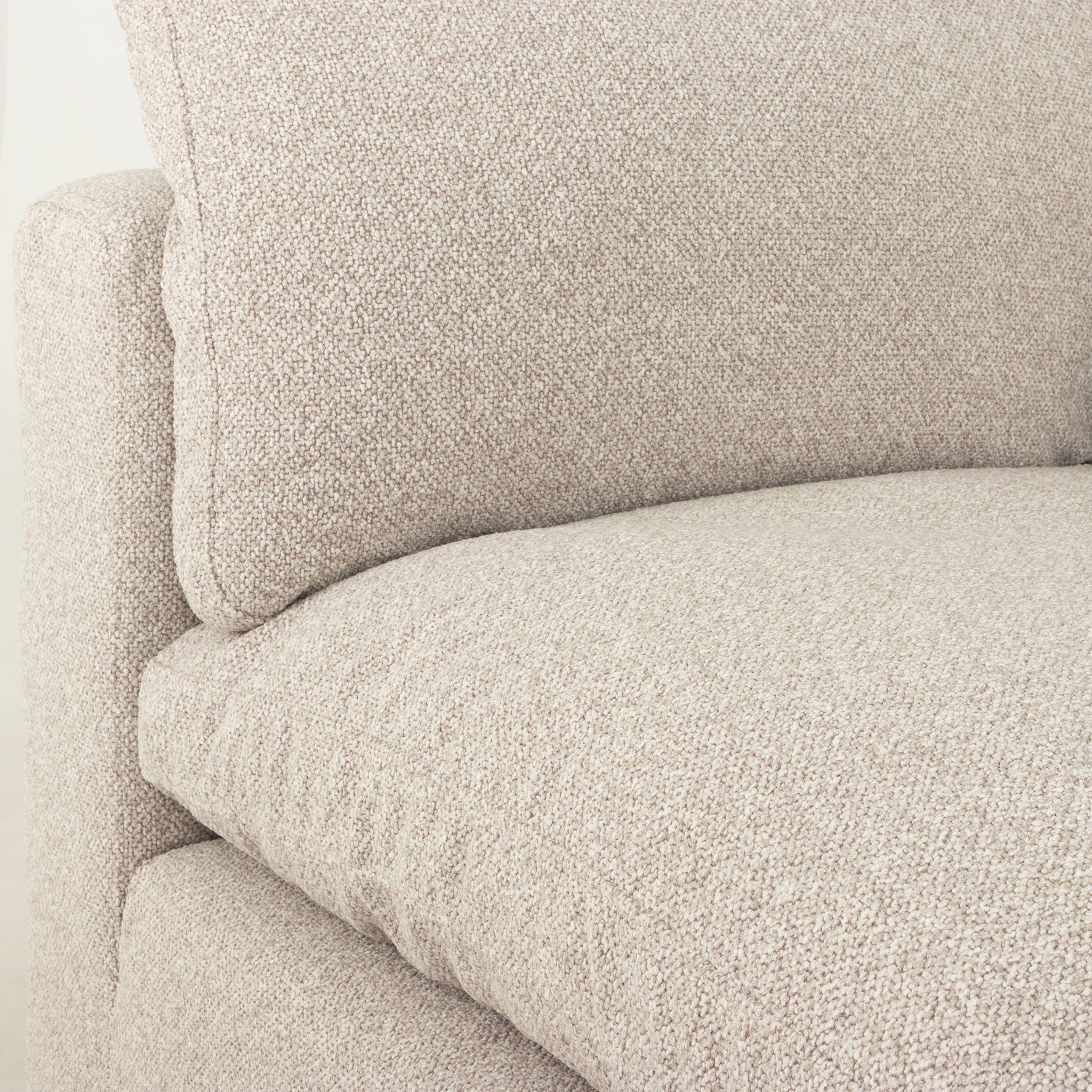 Mallory 3 Seater Modular Sofa, Grey