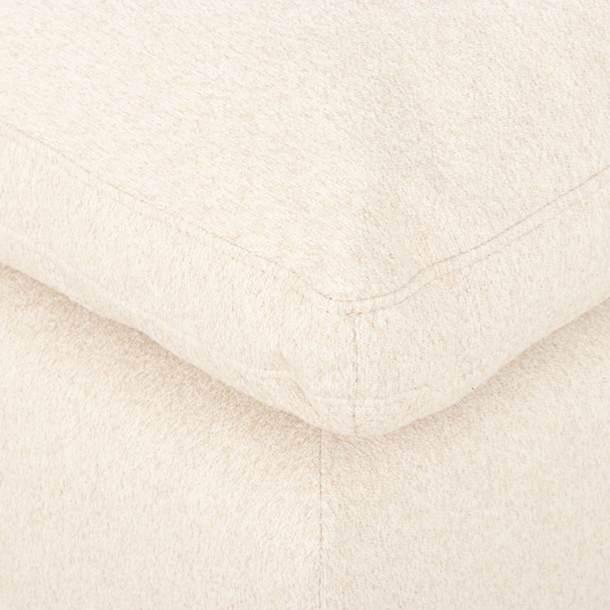 Mallory 4 Seater Corner Modular Chaise Sofa, Cream