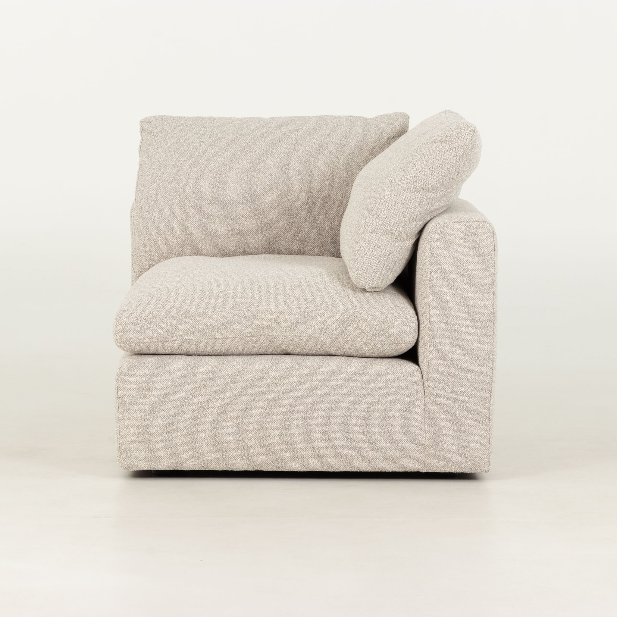 Mallory 5 Seater Corner Modular Sofa, Grey