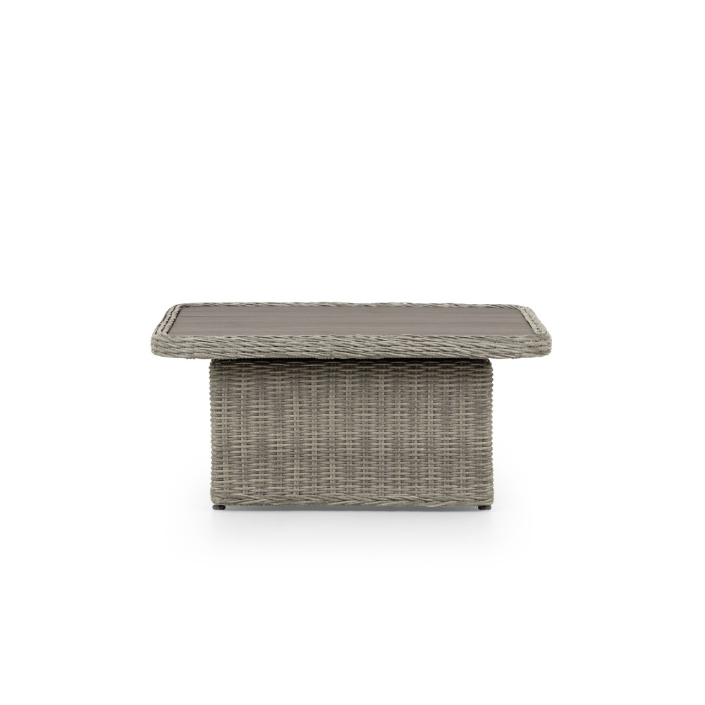 Martinique 4 Piece Outdoor Lounge Set with Coffee Table, Charcoal