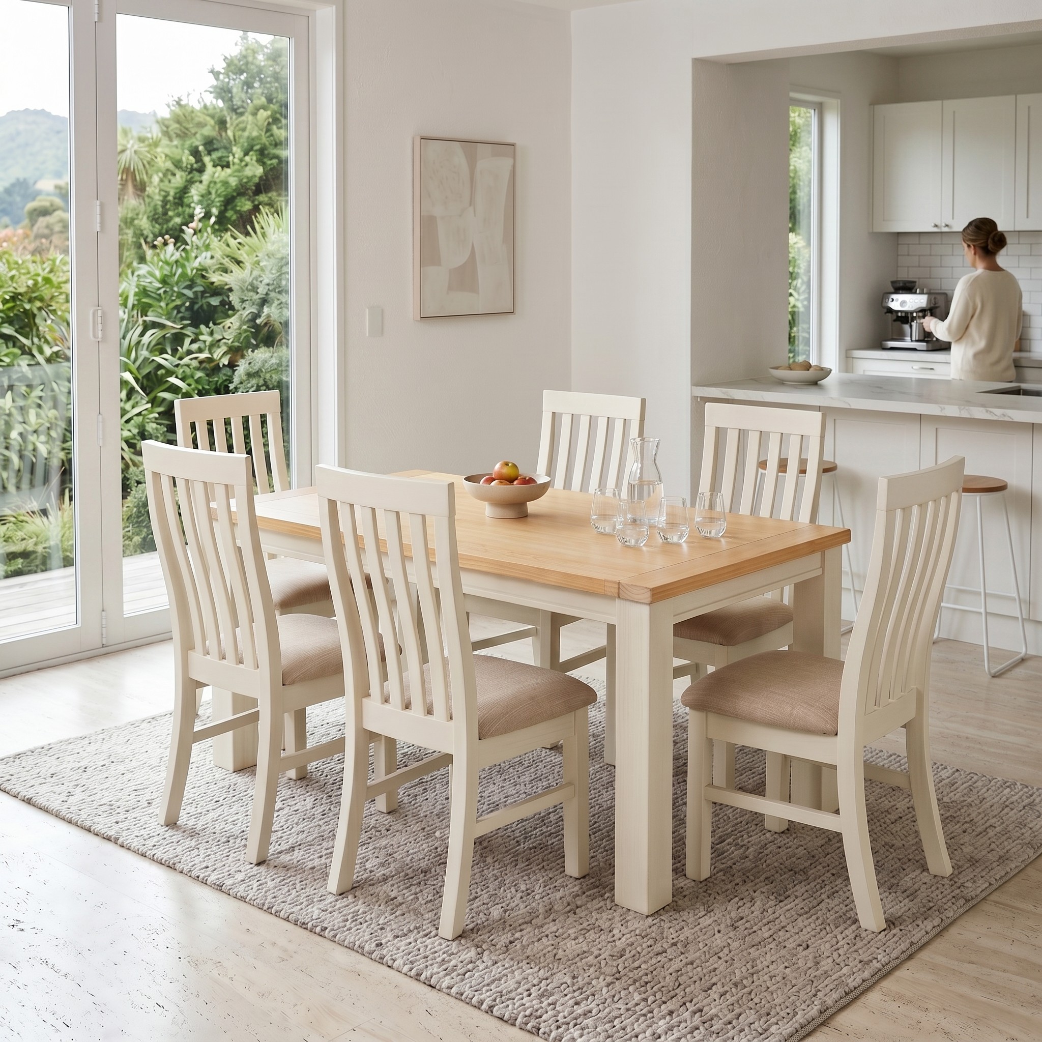 Mattson 7 Piece Dining Suite - W160