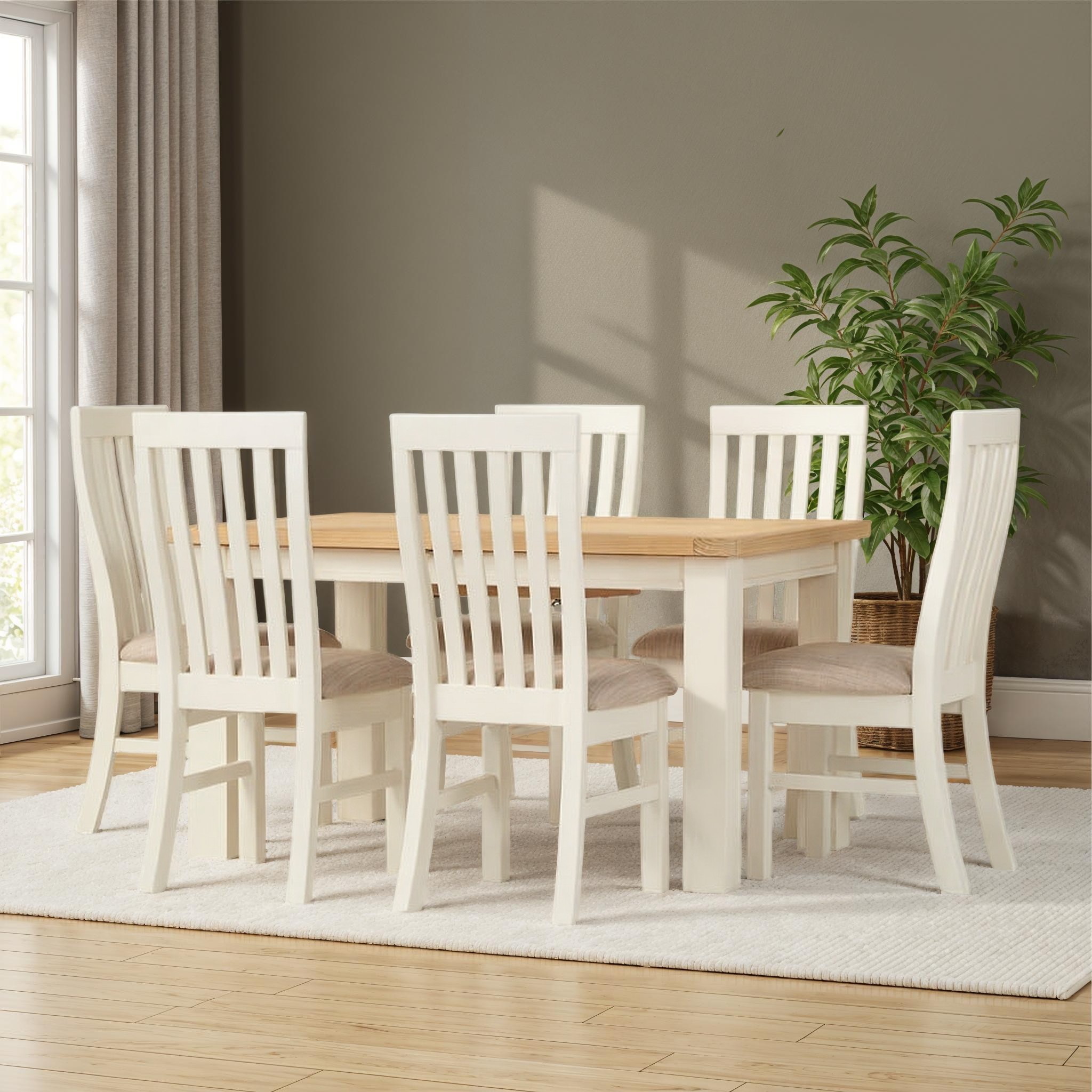 Mattson 7 Piece Dining Suite - W140/180
