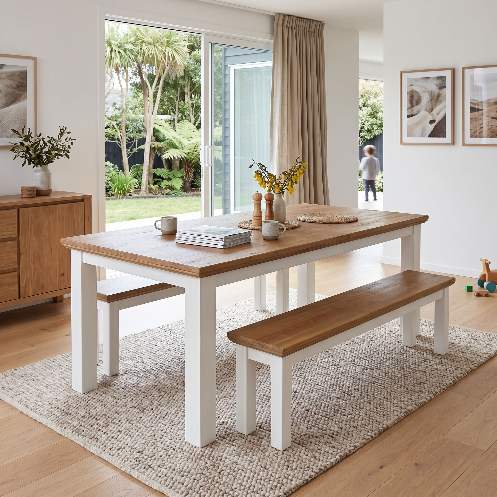 Melve 3 Piece Dining Set -W220