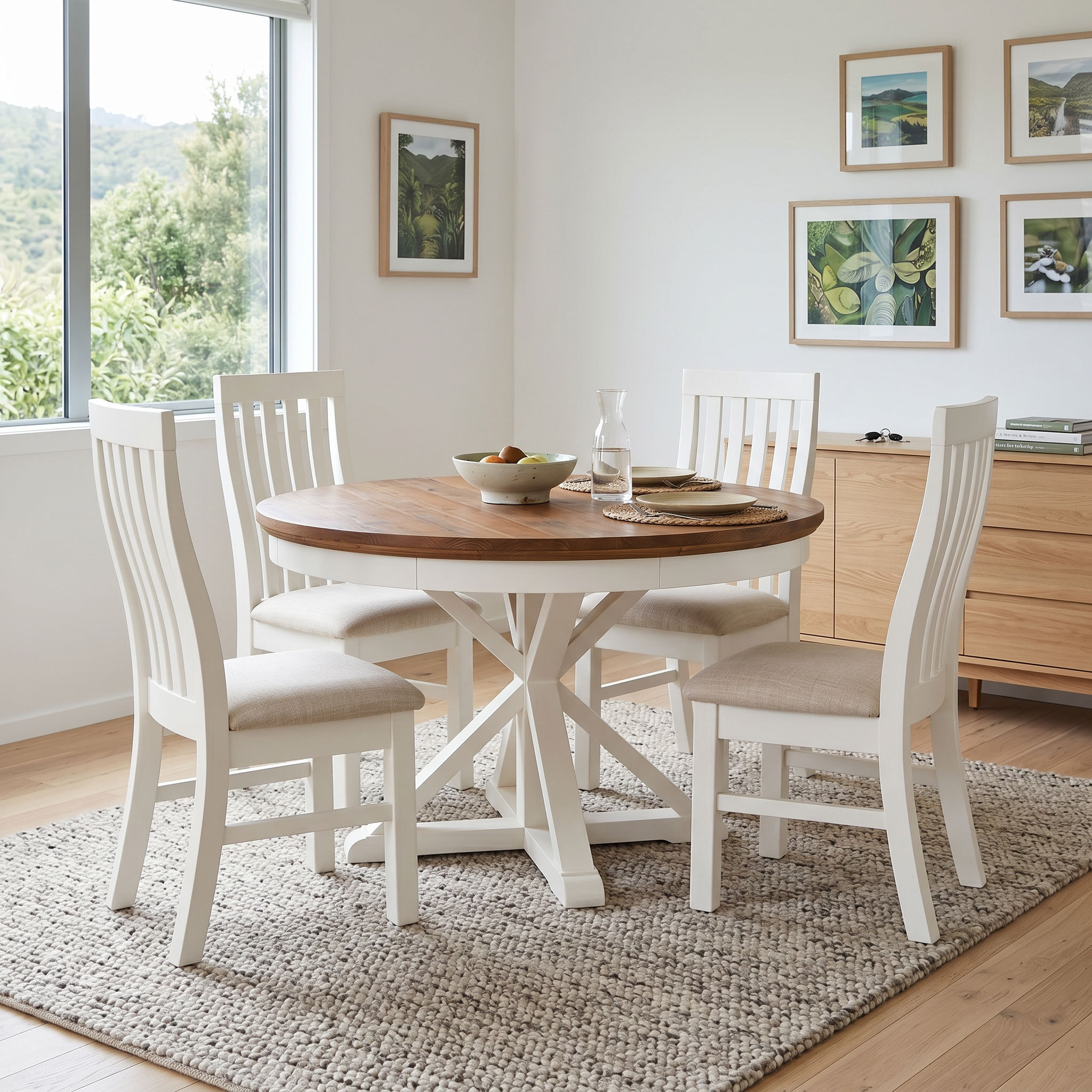 Melve 5 Piece Dining Set - W130