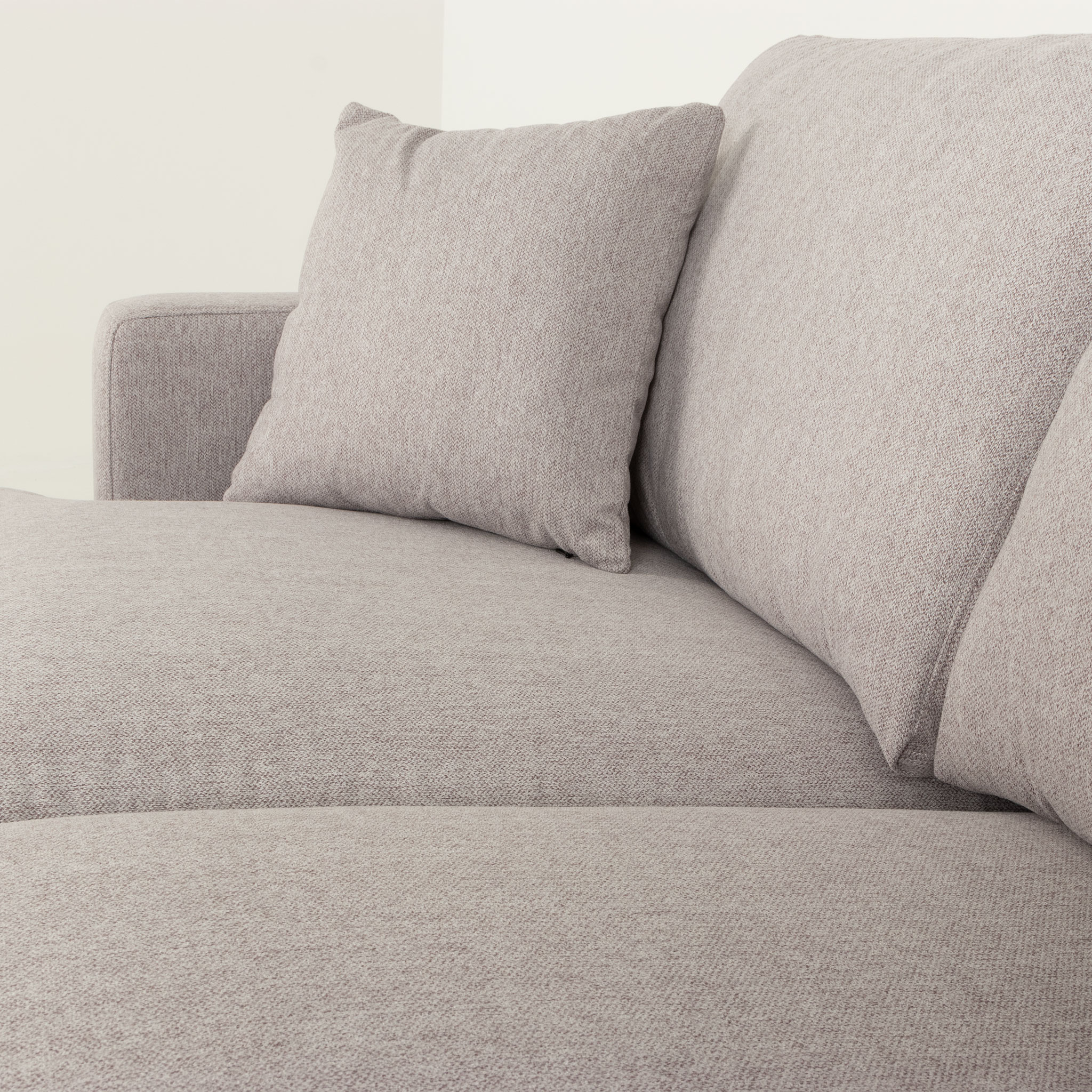 Milana 3 Seater + 2 Seater, Light Grey