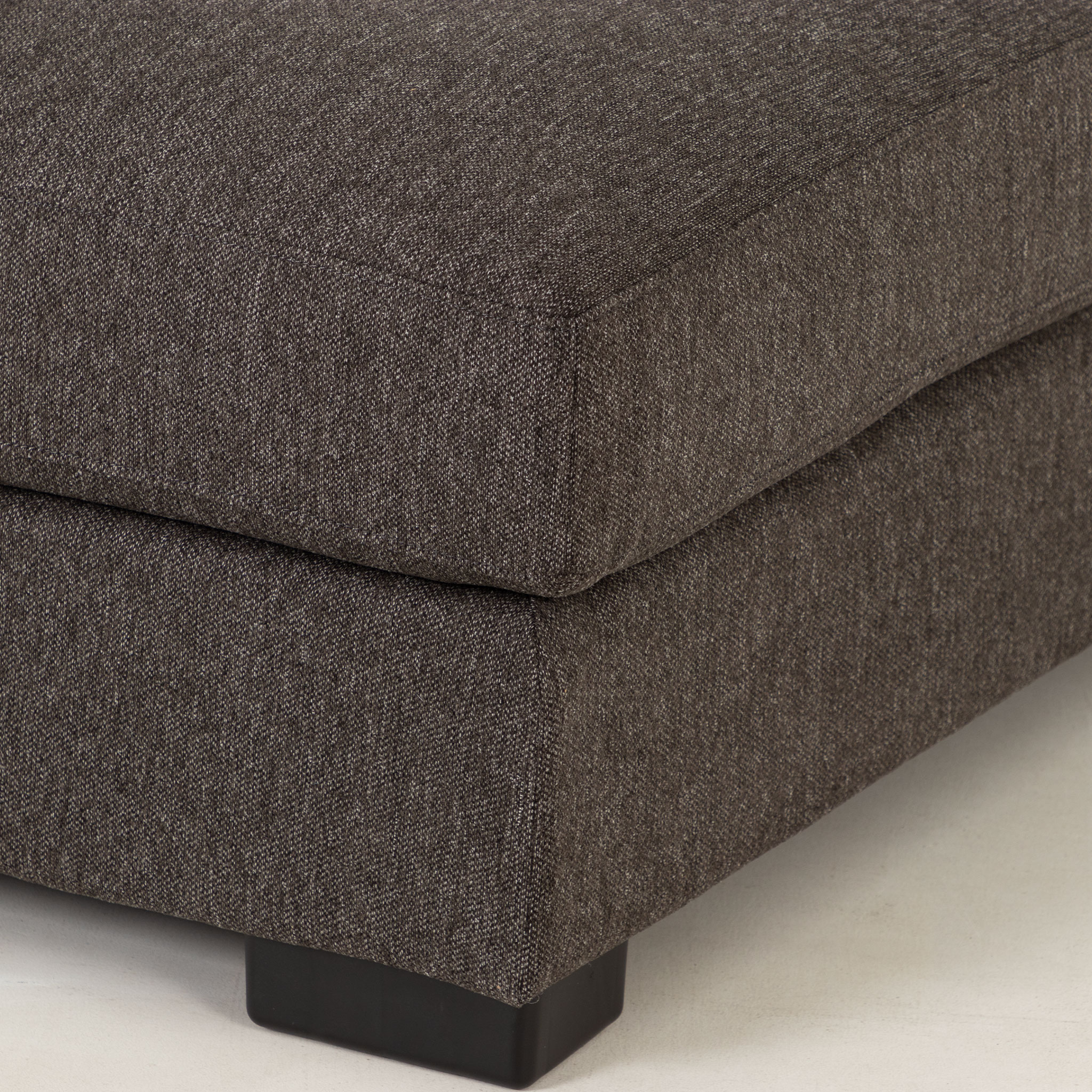 Milana 3 Seater + Ottoman, Charcoal