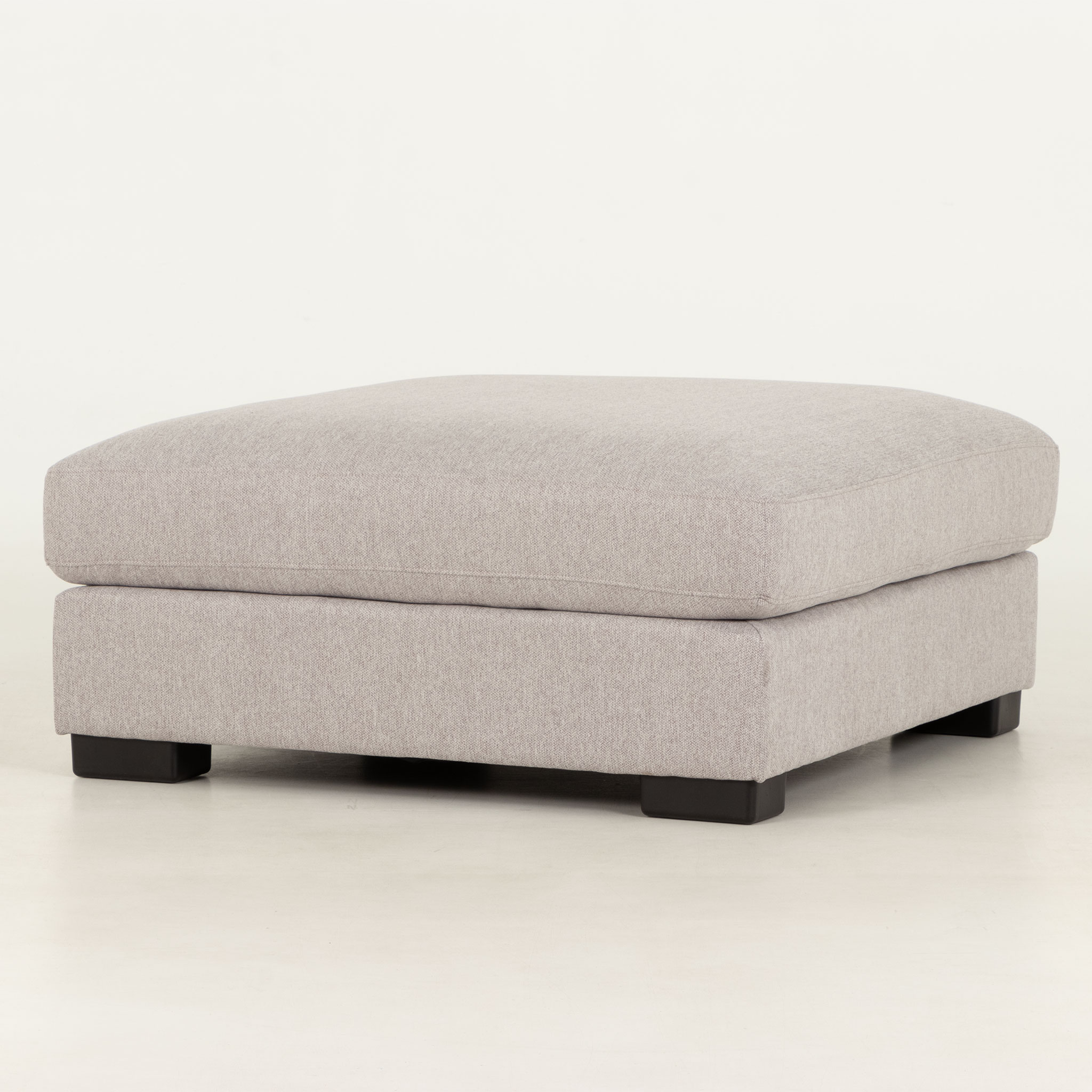 Milana 3 Seater + Ottoman, Light Grey