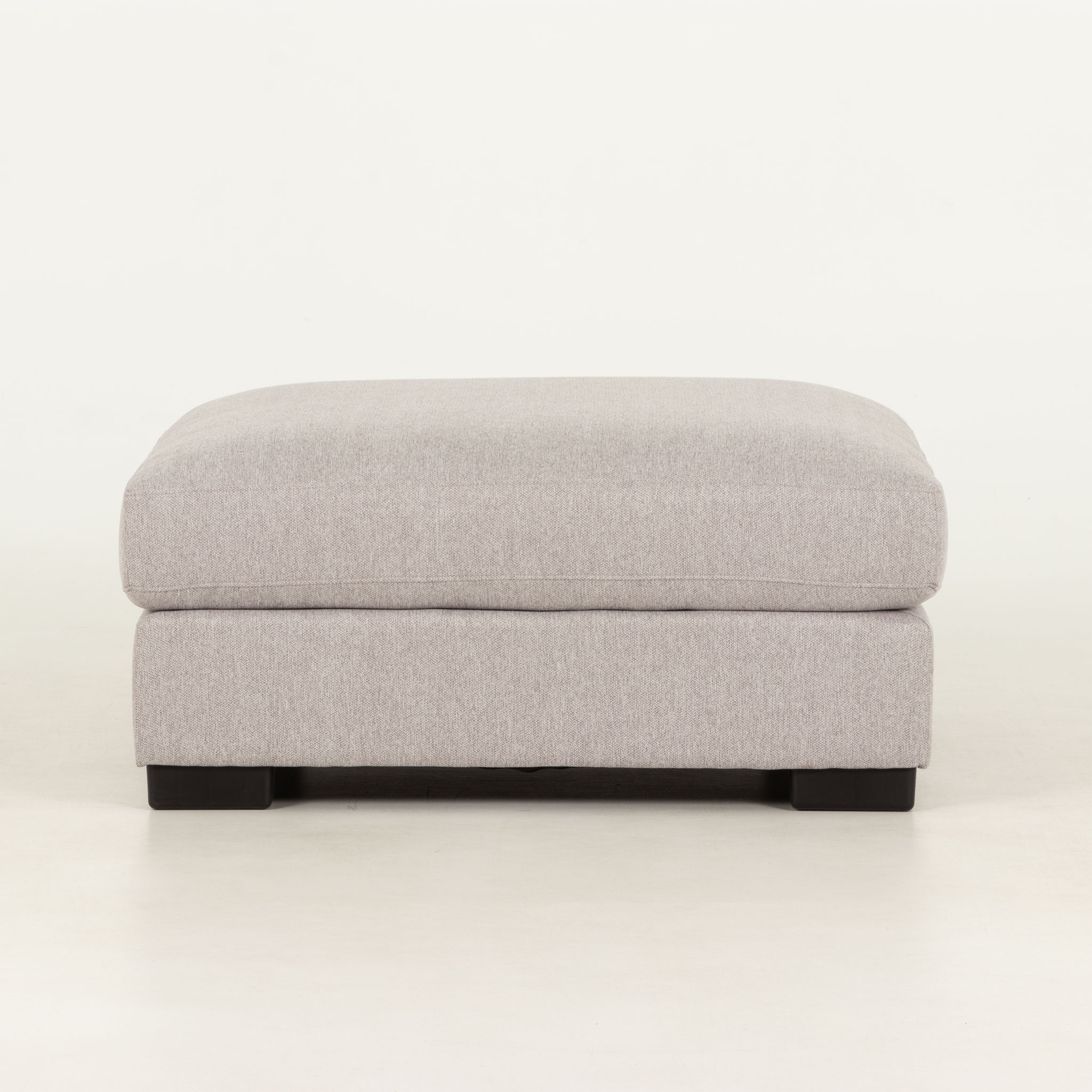 Milana 2 Seater + Ottoman, Light Grey