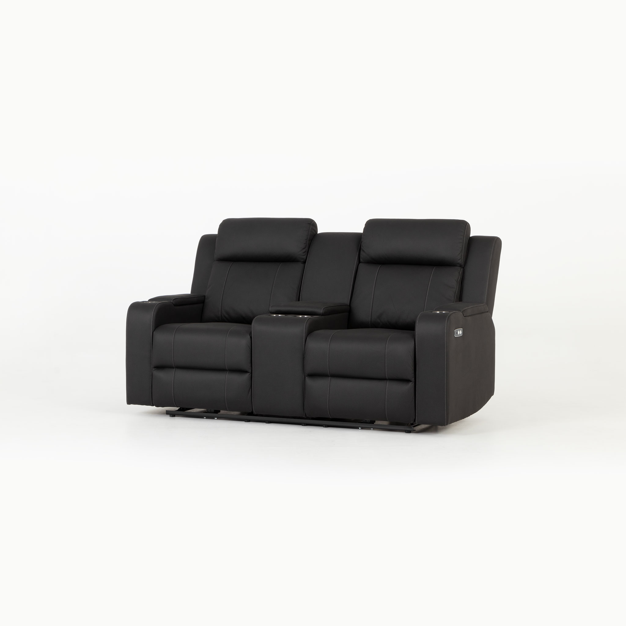 Nico 3 Seater Recliner + 2 Seater Recliner, Charcoal
