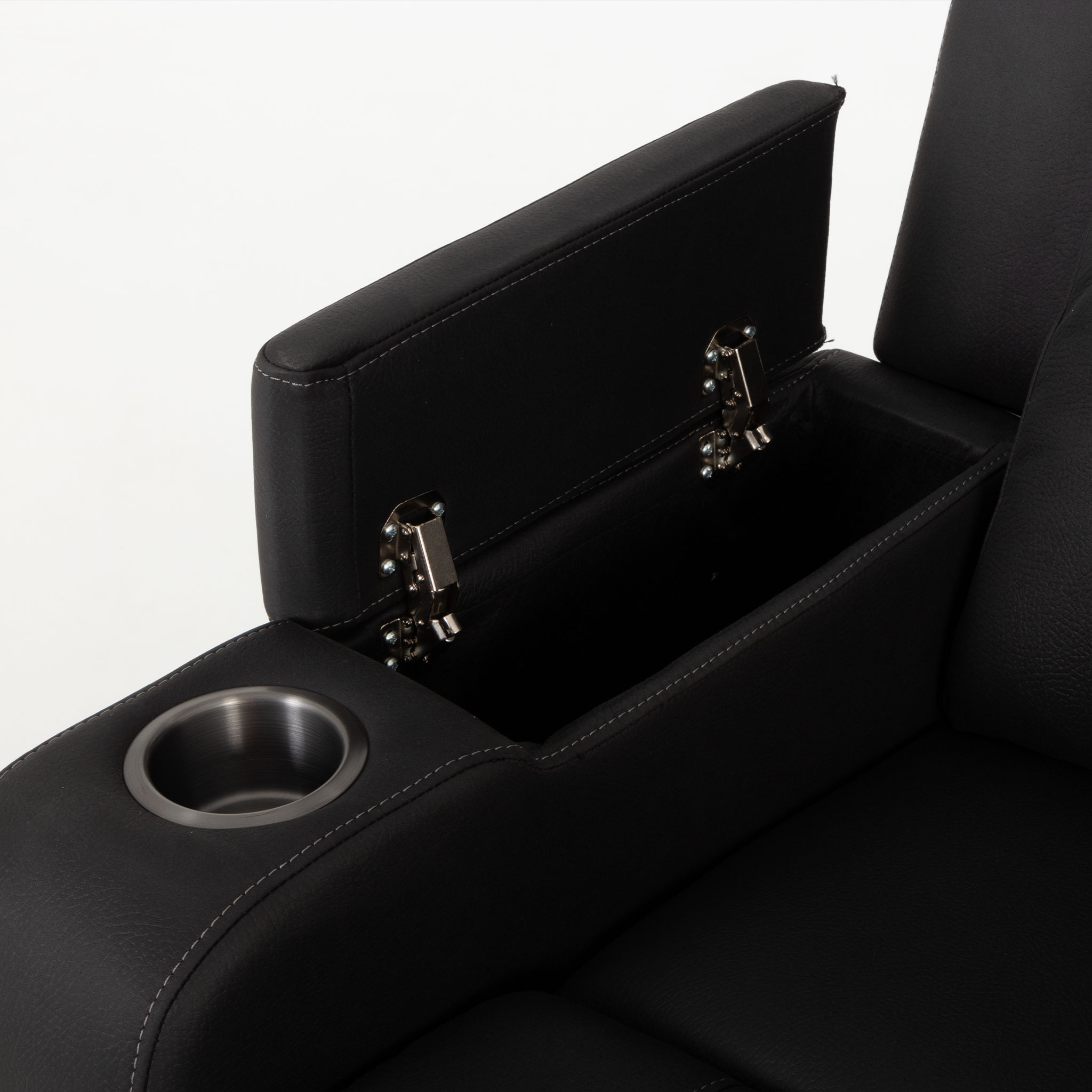 Nico 3 Seater Recliner + 2 Recliner Chairs, Charcoal