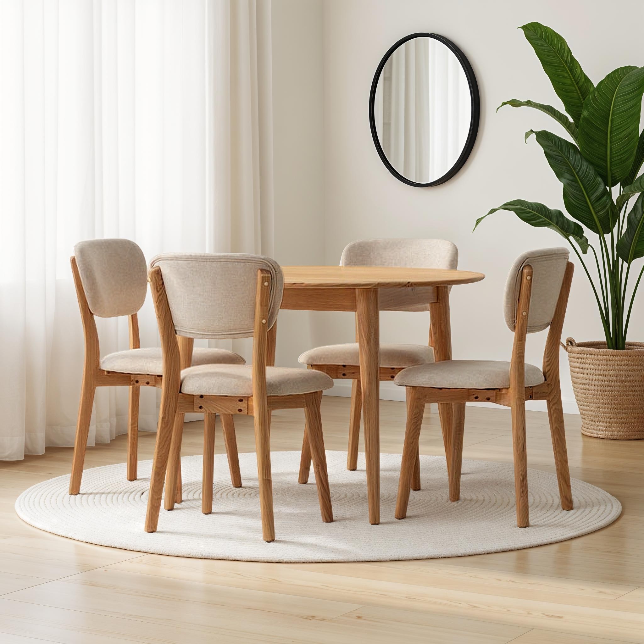 Nordic 5 Piece Dining Set - W110