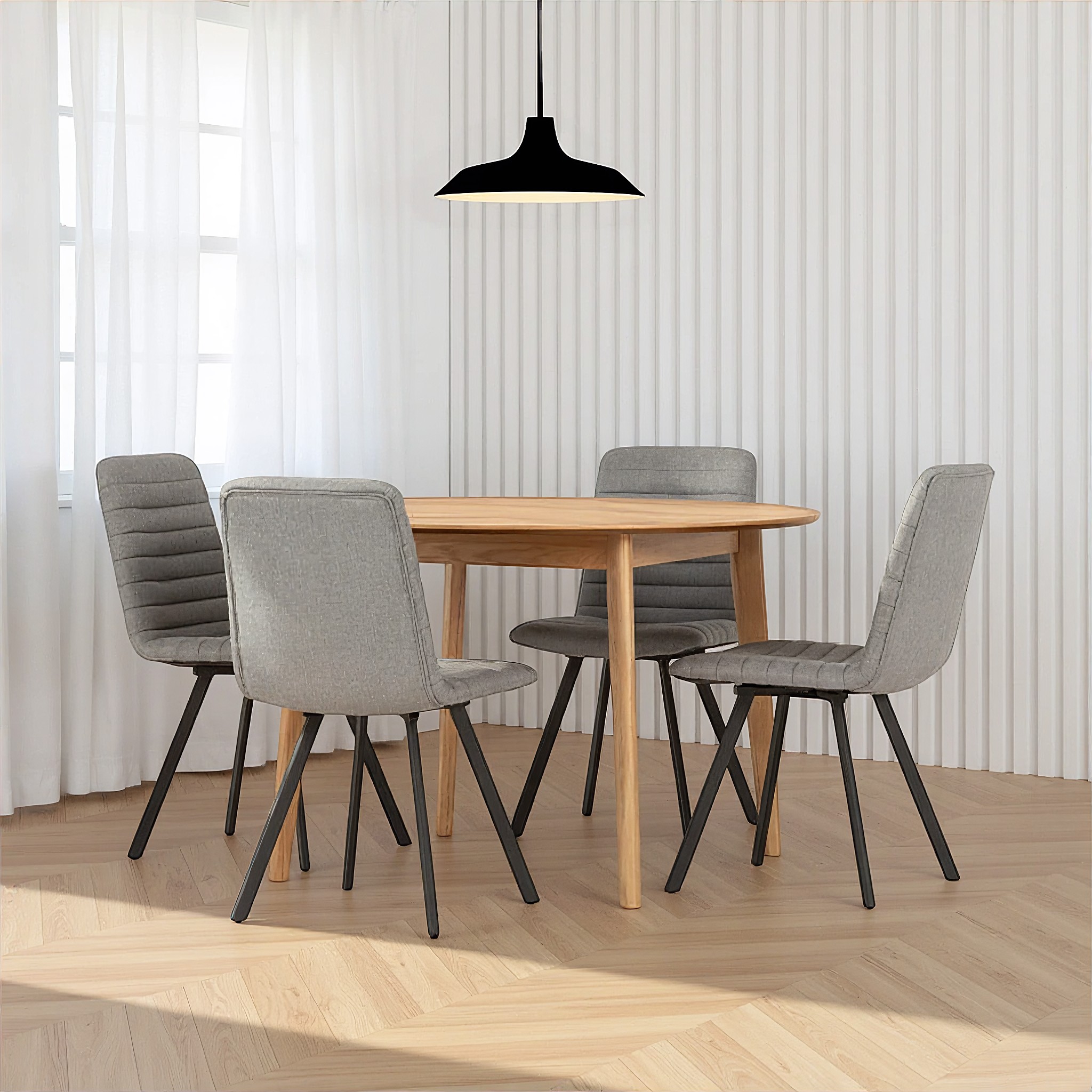 Norsk 5 Piece Dining Set - W120