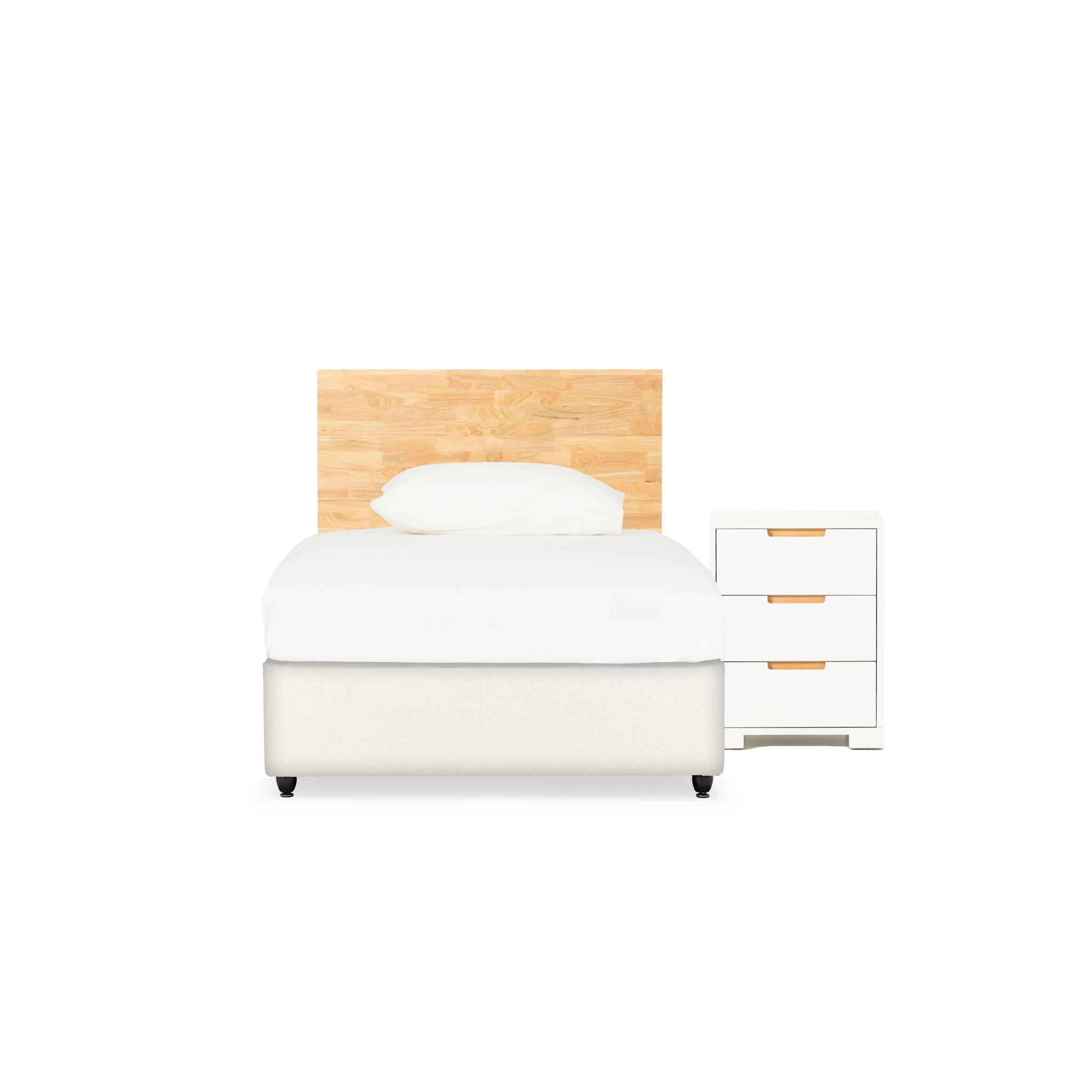 Nova 2 Piece Bedroom Set with Single / King Single Headboard