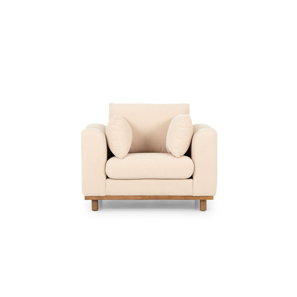 Portia 2 Seater + 2 Chairs, Beige