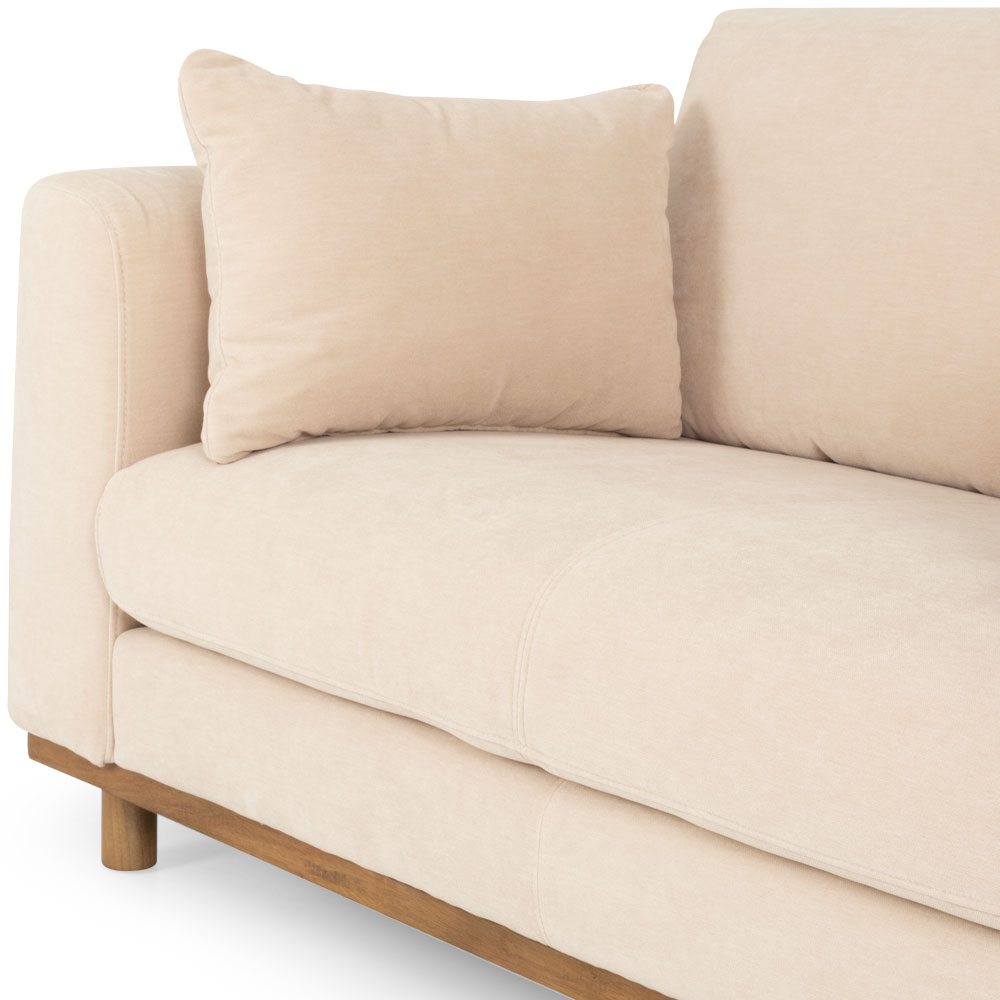 Portia 2 Seater + 2 Chairs, Beige