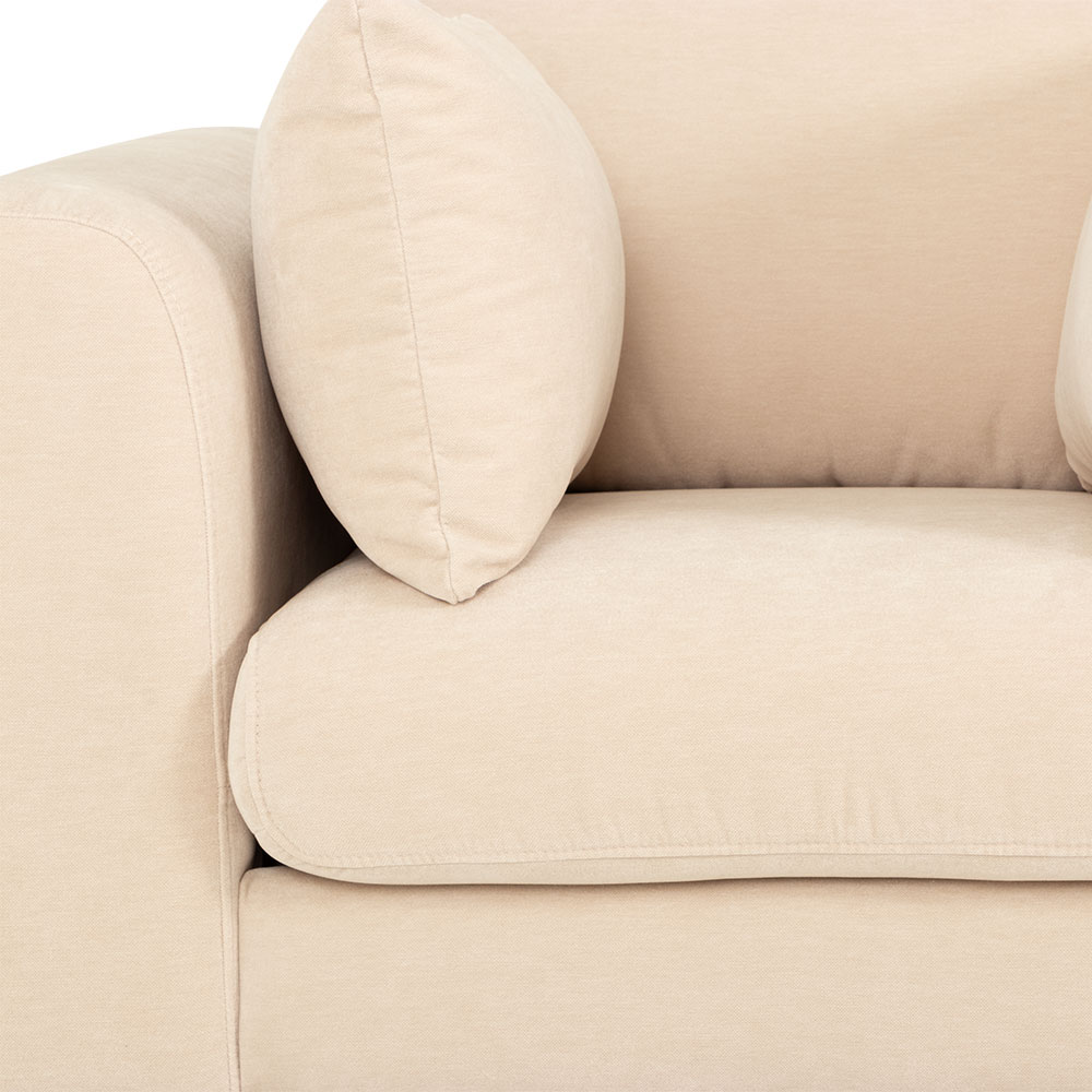 Portia 3 Seater + 2 Chairs, Beige