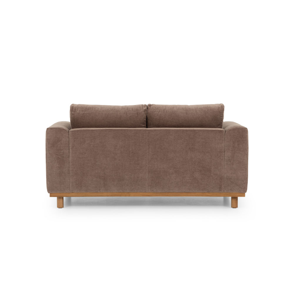 Portia 2 Seater + 2 Chairs, Brown