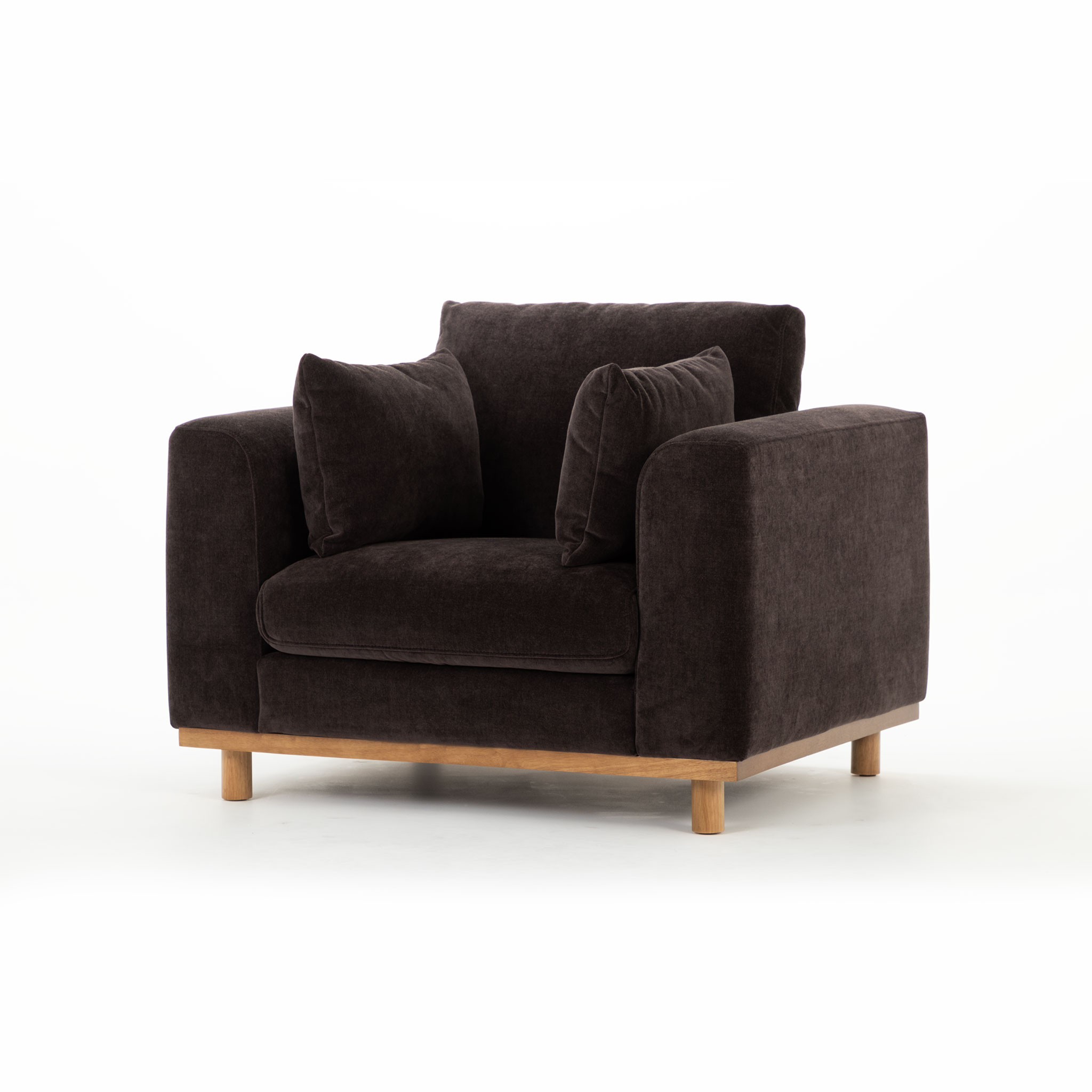 Portia 3 Seater + 2 Chairs, Midnight