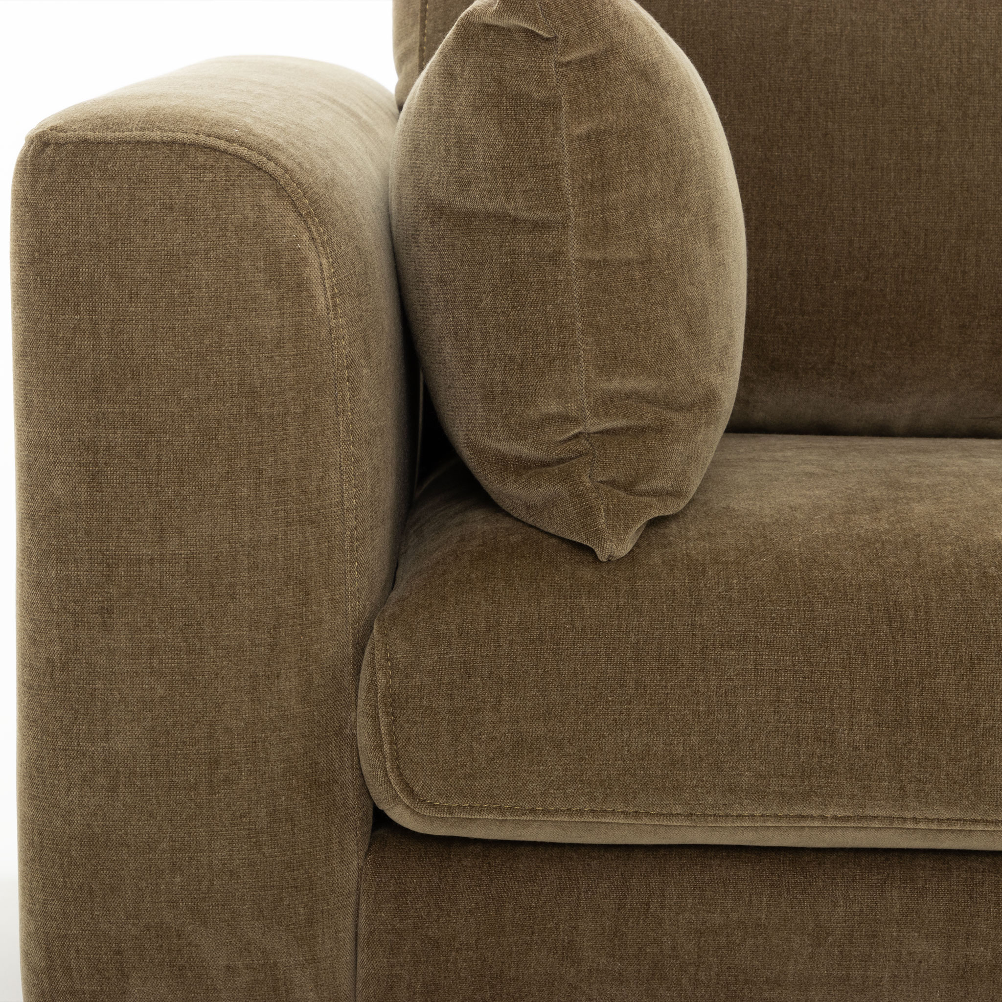 Portia 3 Seater + 2 Chairs, Olive