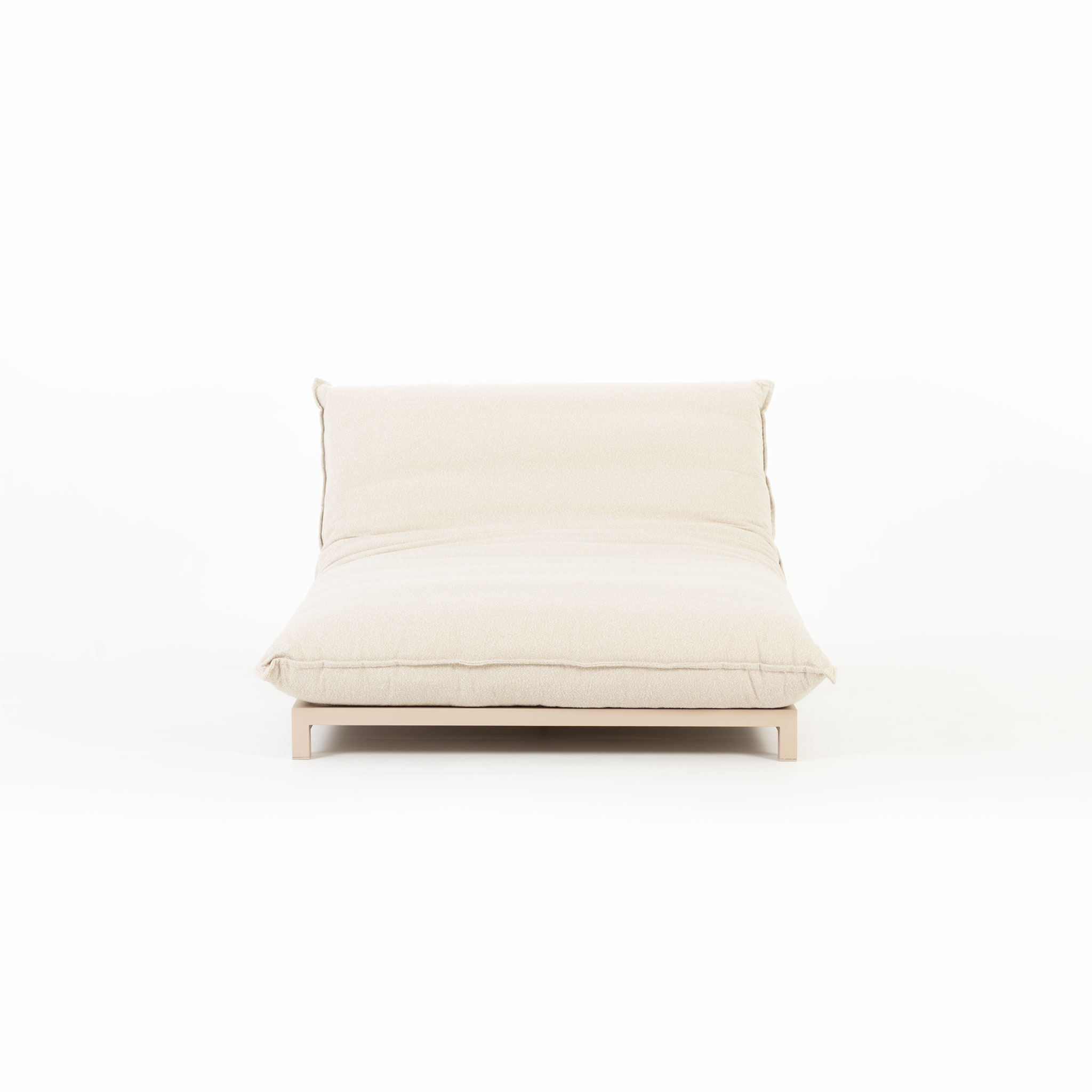 Rhodes Outdoor Daybed With Side Table, Taupe