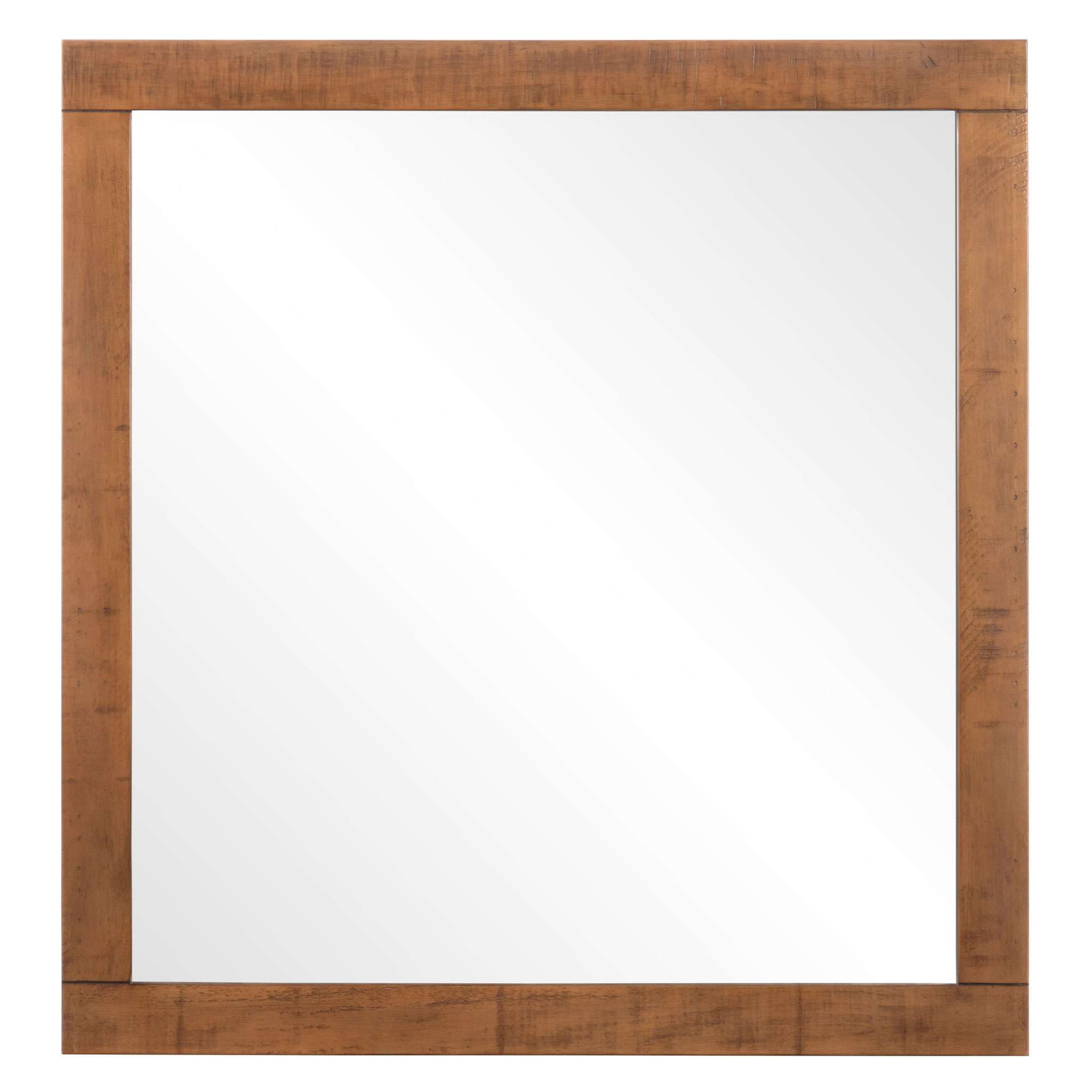 Safin Lowboy & Dresser Mirror, Brown