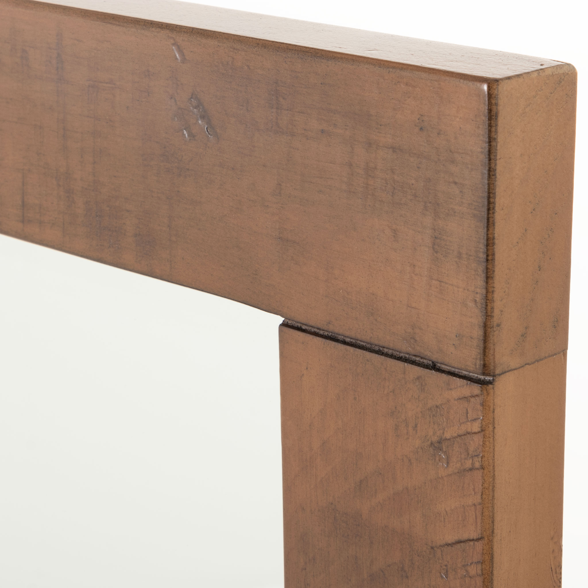 Safin Lowboy & Dresser Mirror, Brown