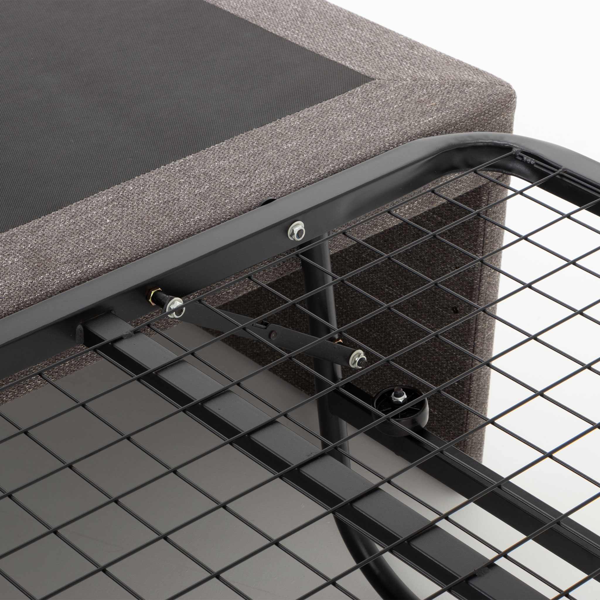 Serene King Single/ Single Trundle Bed Set, Dark Grey