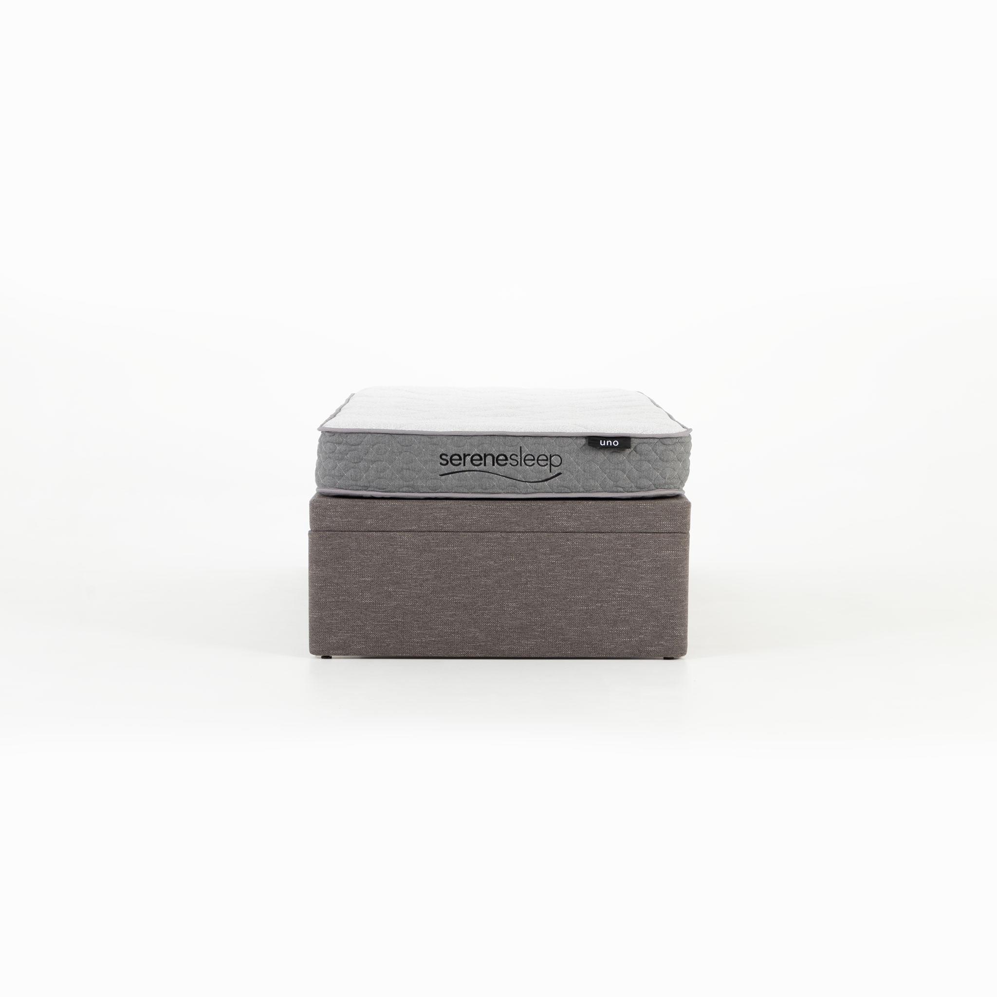 Serene King Single/ Single Trundle Bed Set, Dark Grey