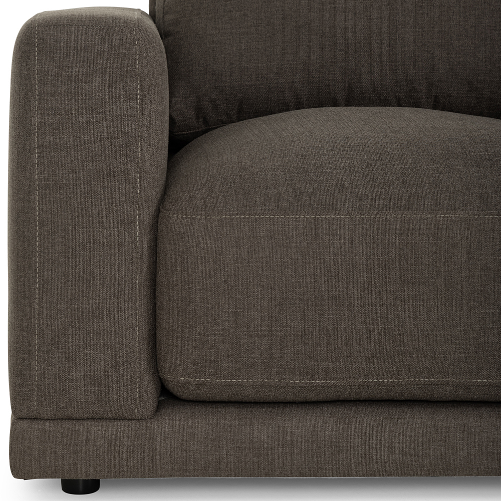 Sorin 2 Seater + Ottoman, Charcoal