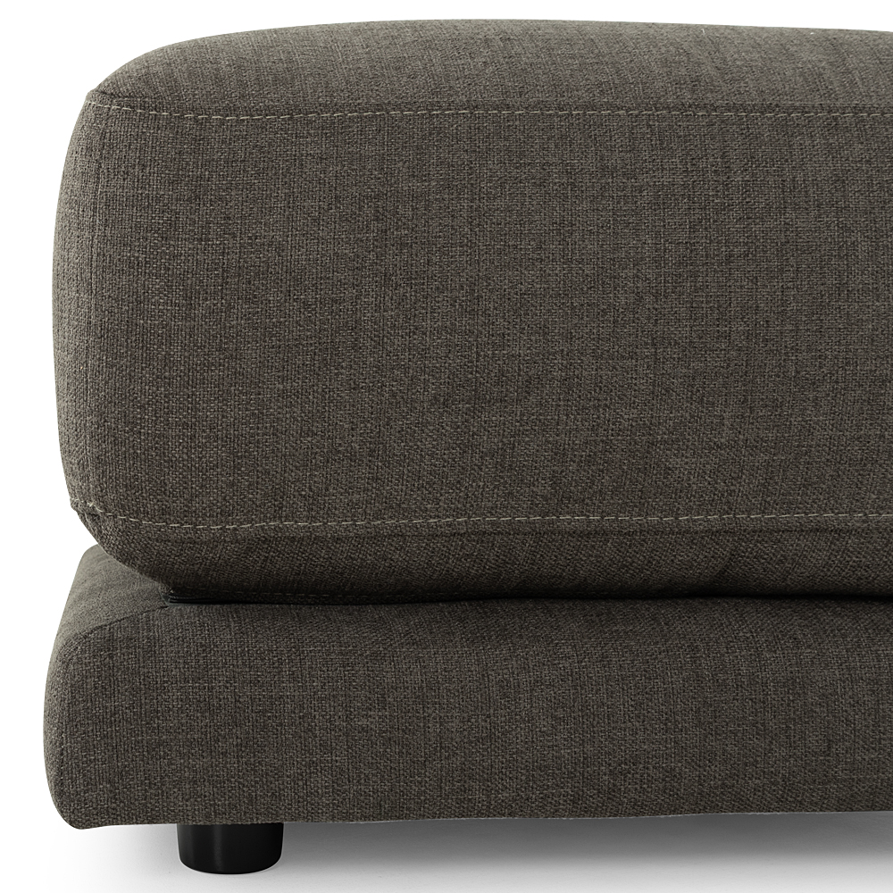 Sorin 3 Seater + Ottoman, Charcoal