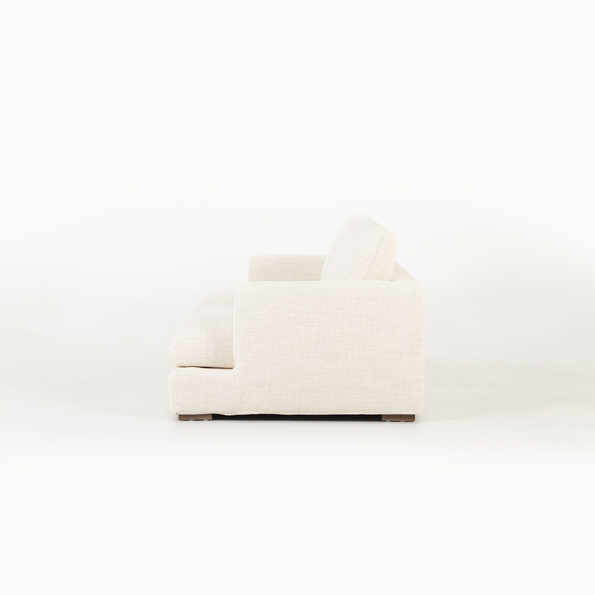 Stellar 3 Seater + Ottoman, Ivory