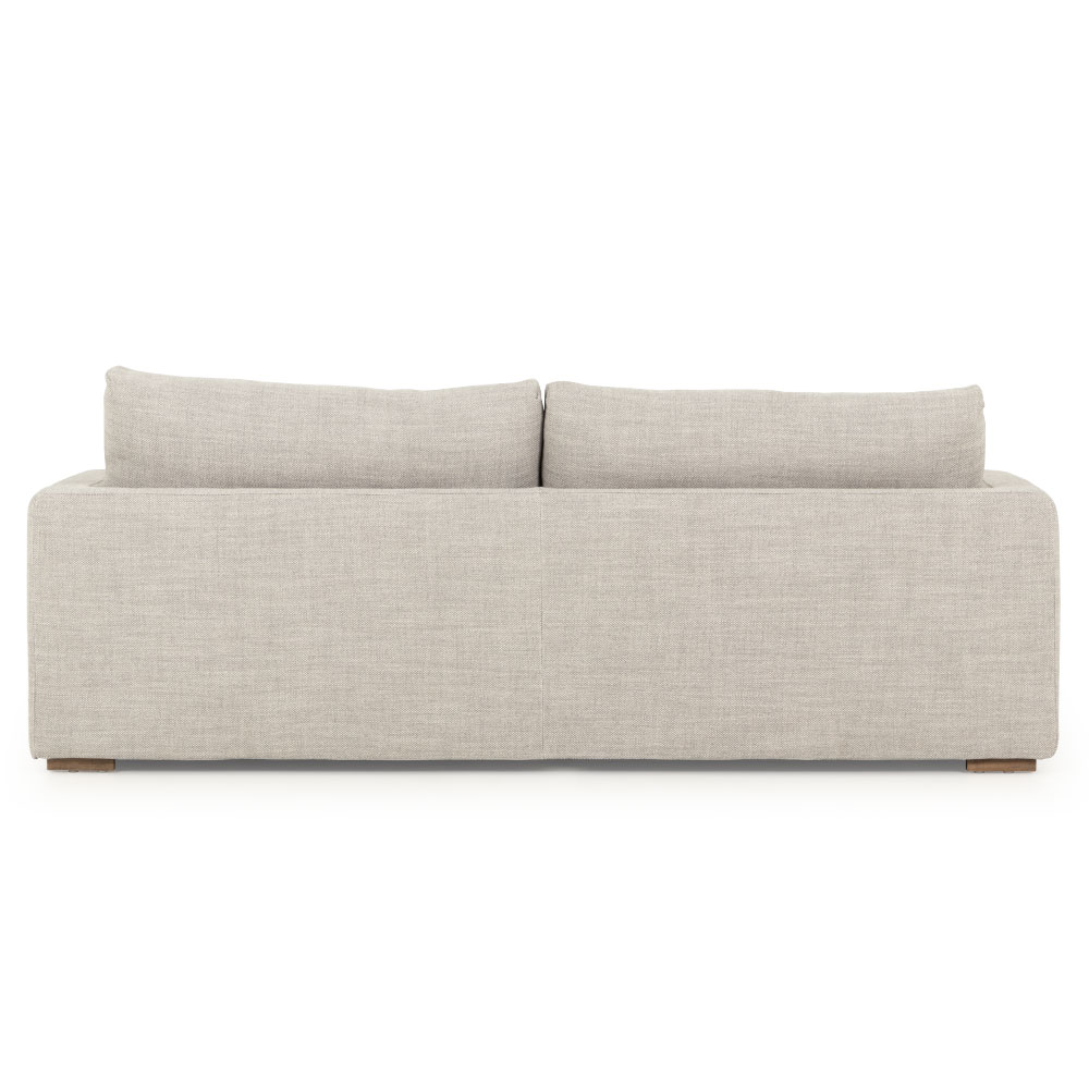 Stellar 3 Seater + Ottoman, Light Grey