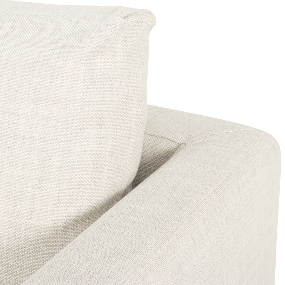 Stellar 3 Seater + Ottoman, Natural