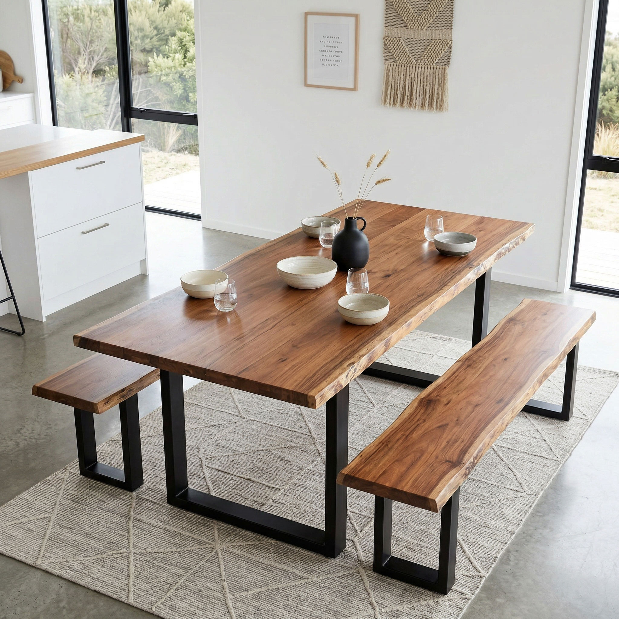 Tipaz 3 Piece Dining Set - W210