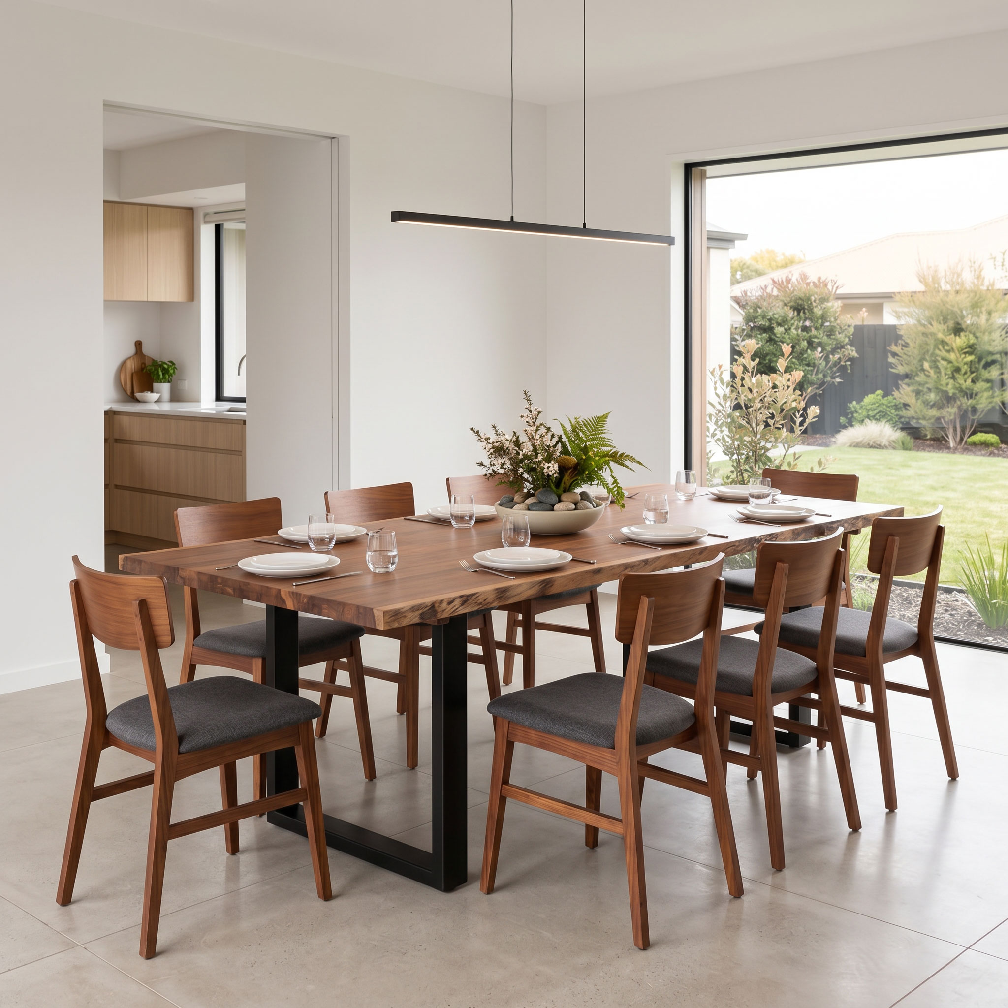 Tipaz 9 Piece Dining Set - W210
