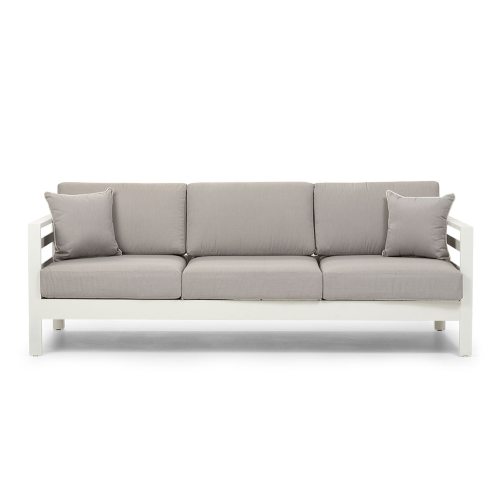 Venus 4 Piece Outdoor Lounge  Set With Coffee Table, White