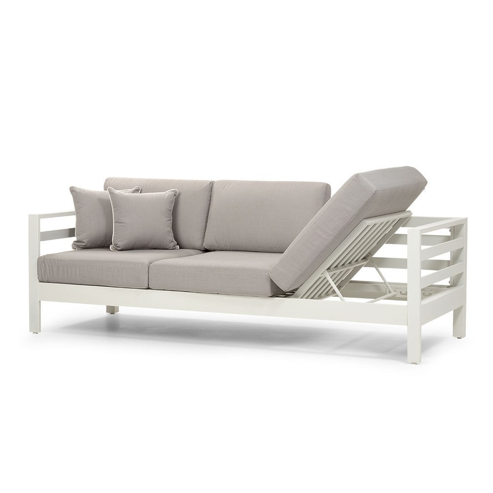 Venus 4 Piece Outdoor Lounge  Set With Coffee Table, White
