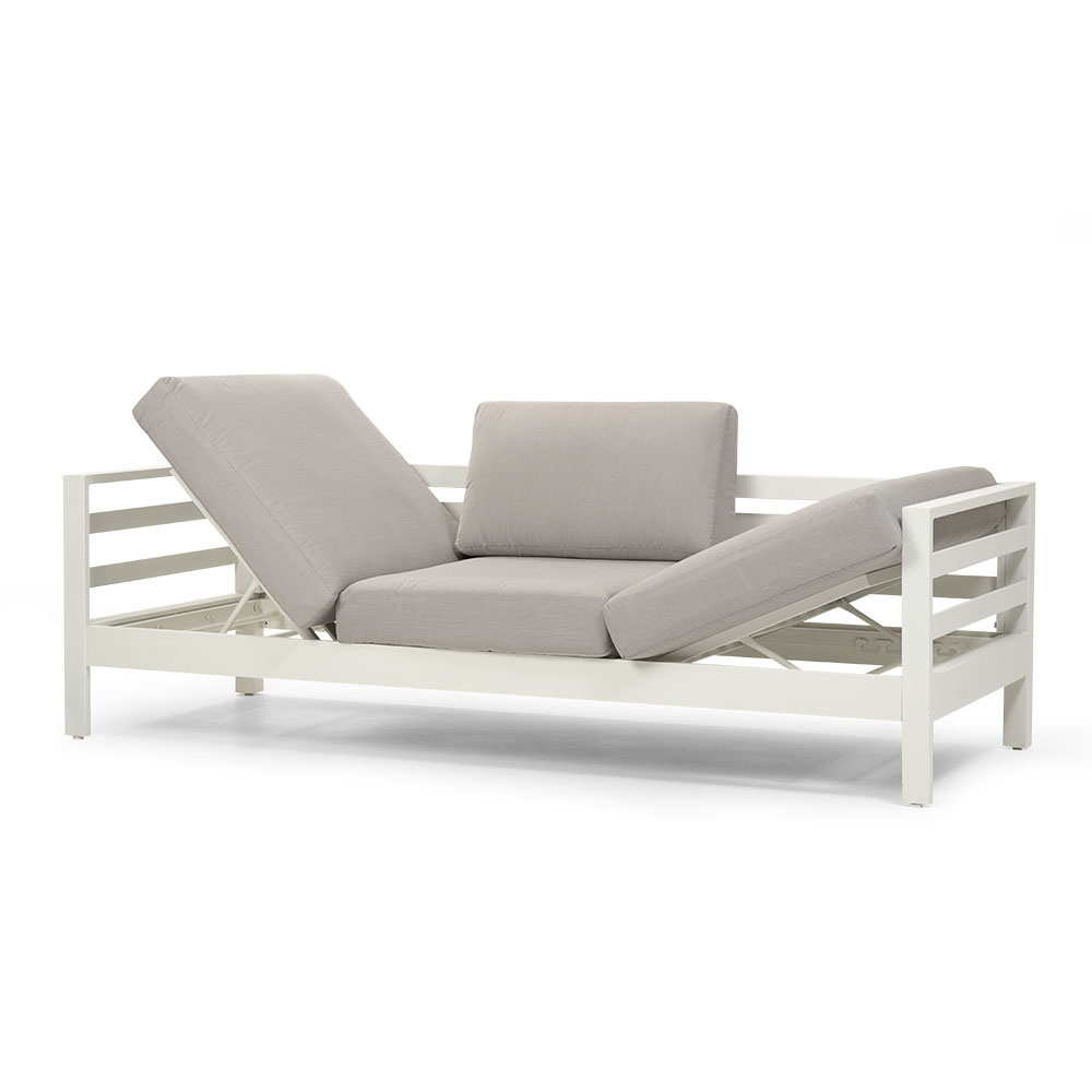Venus 4 Piece Outdoor Lounge  Set With Coffee Table, White