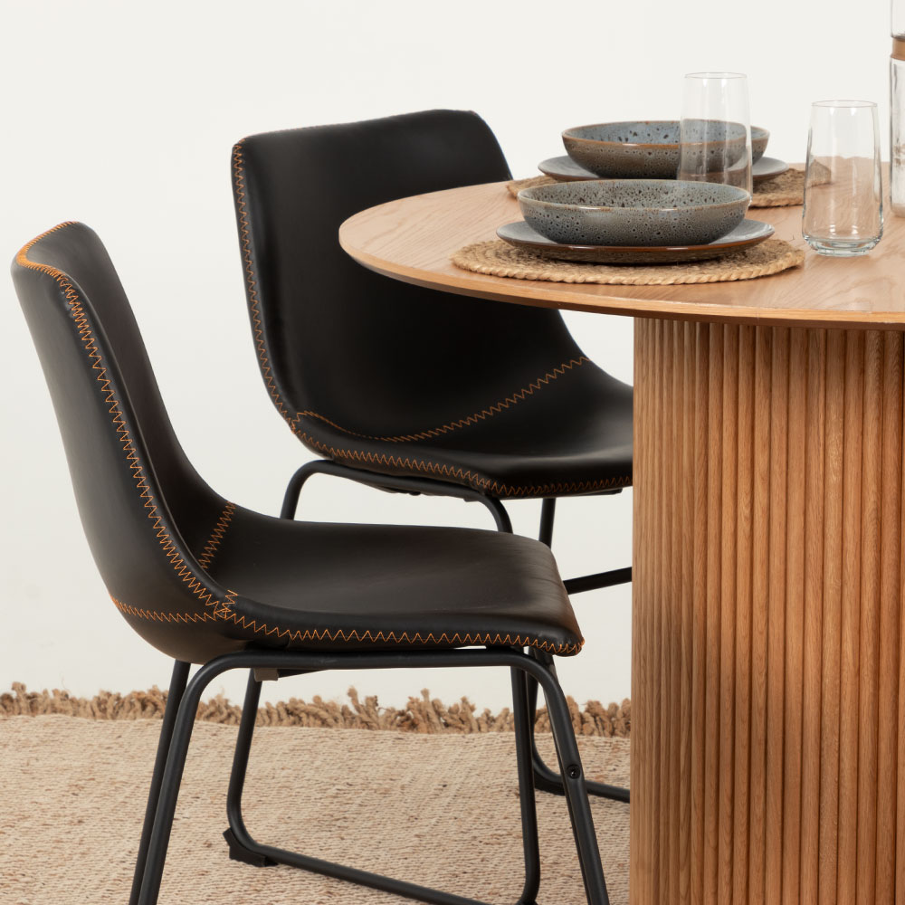 Vintage & Malmo 5 Piece Dining Set - W120