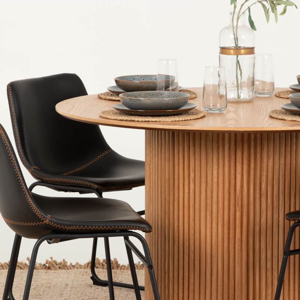 Vintage & Malmo 5 Piece Dining Set - W120