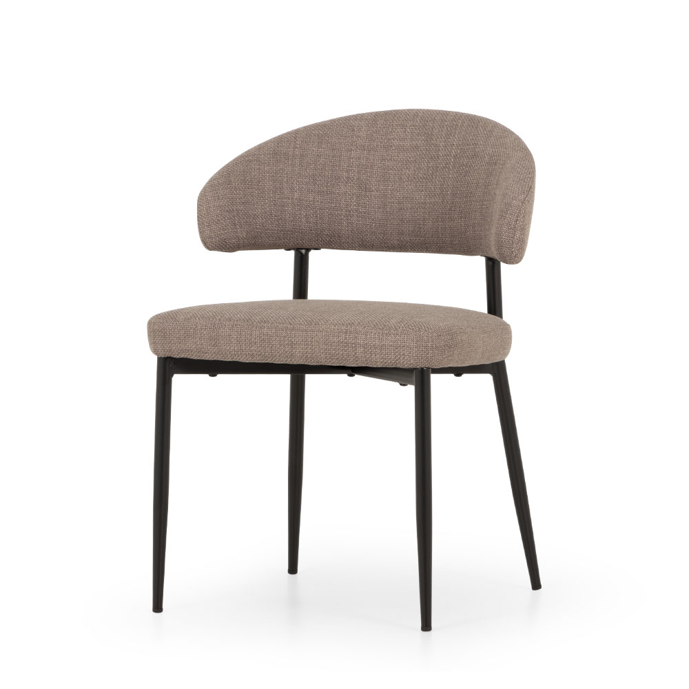 Nordic & Whitly 7 Piece Dining Set - W160, Grey