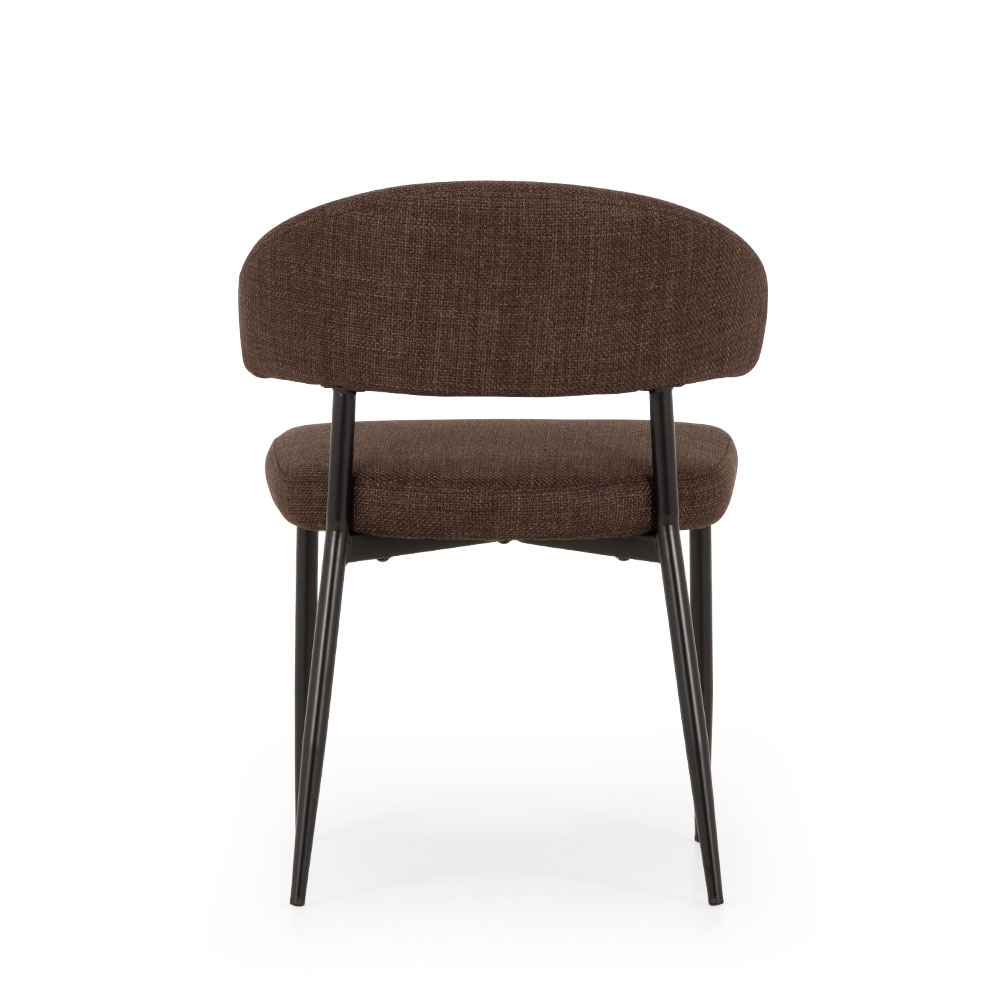 Nordic & Whitly 7 Piece Dining Set - W160, Dark Brown