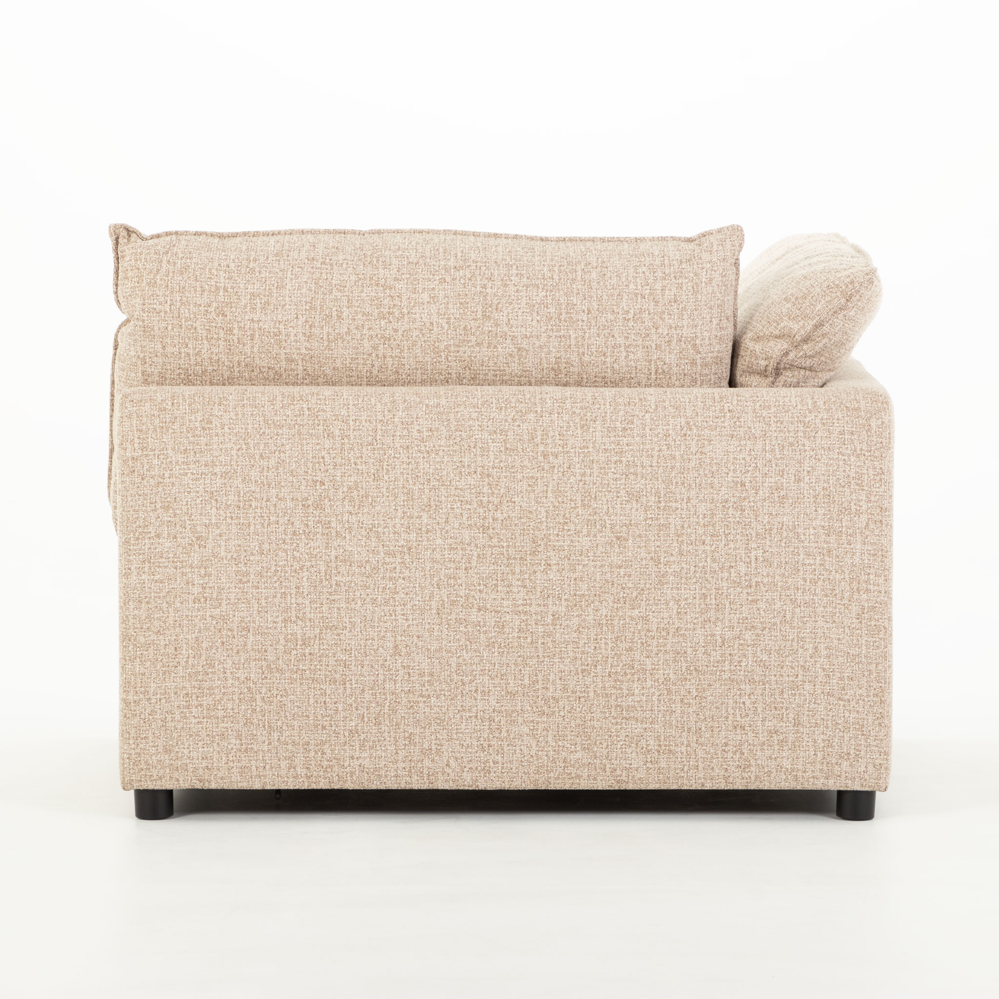 Zoey 3 Seater Modular Sofa, Brown